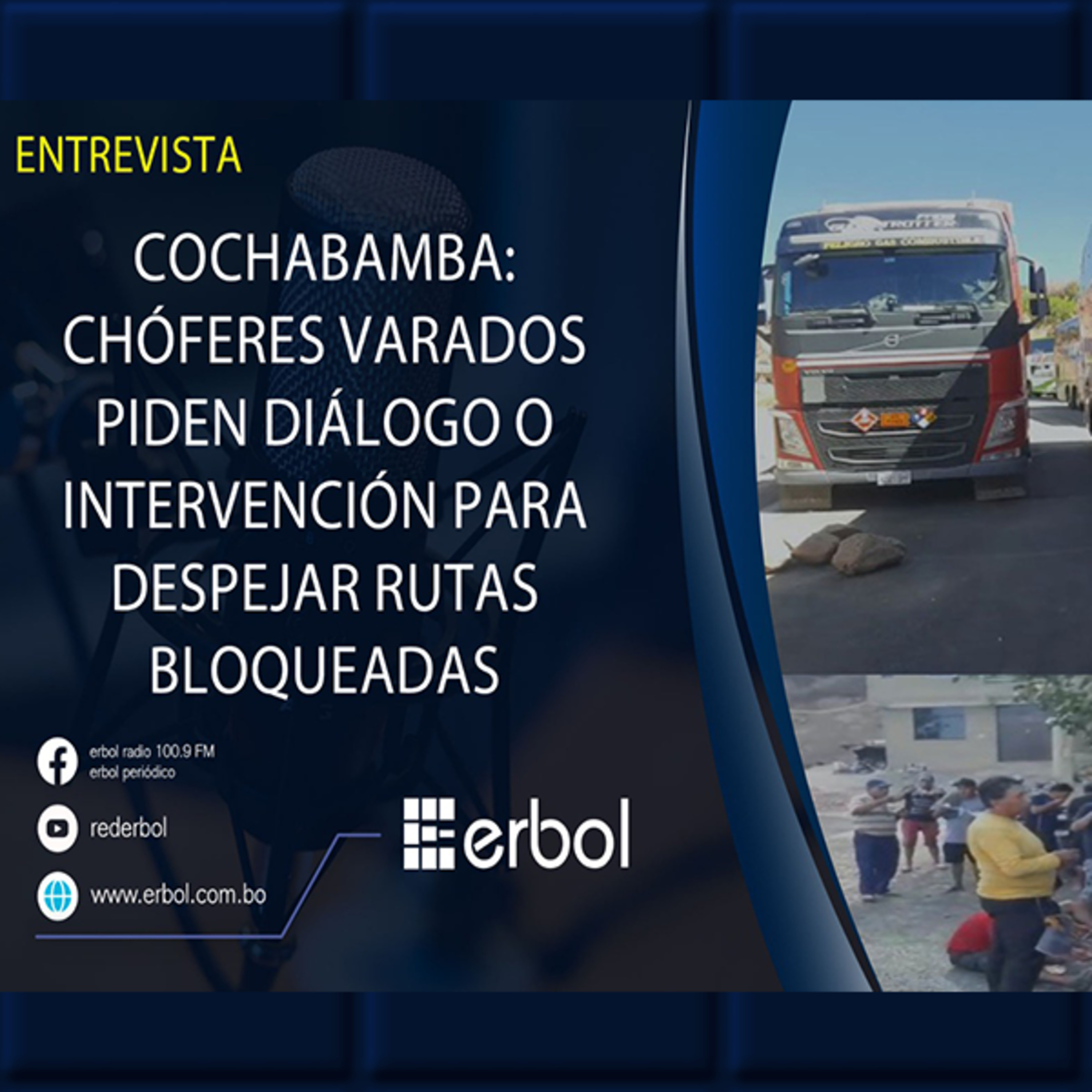 Choferes Varados en Parotani Claman Ayuda Ante Bloqueos del Sector “Evista” episode artwork