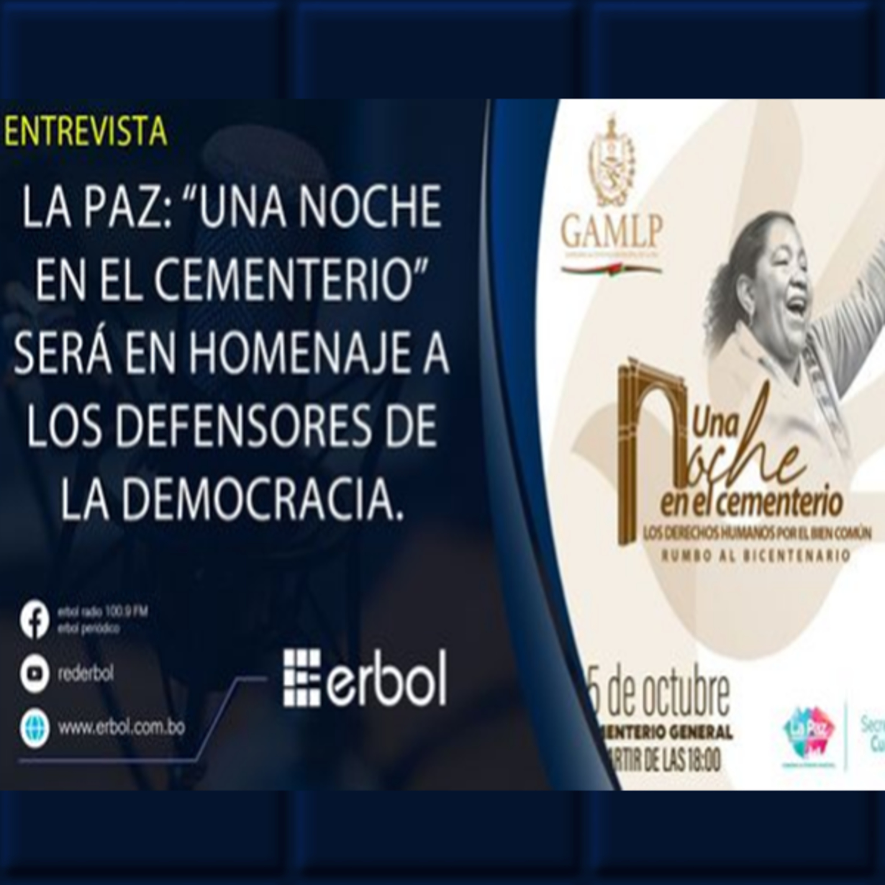 El Cementerio General de La Paz Abre sus Puertas para “Una Noche en el Cementerio” el 25 de Octubre episode artwork