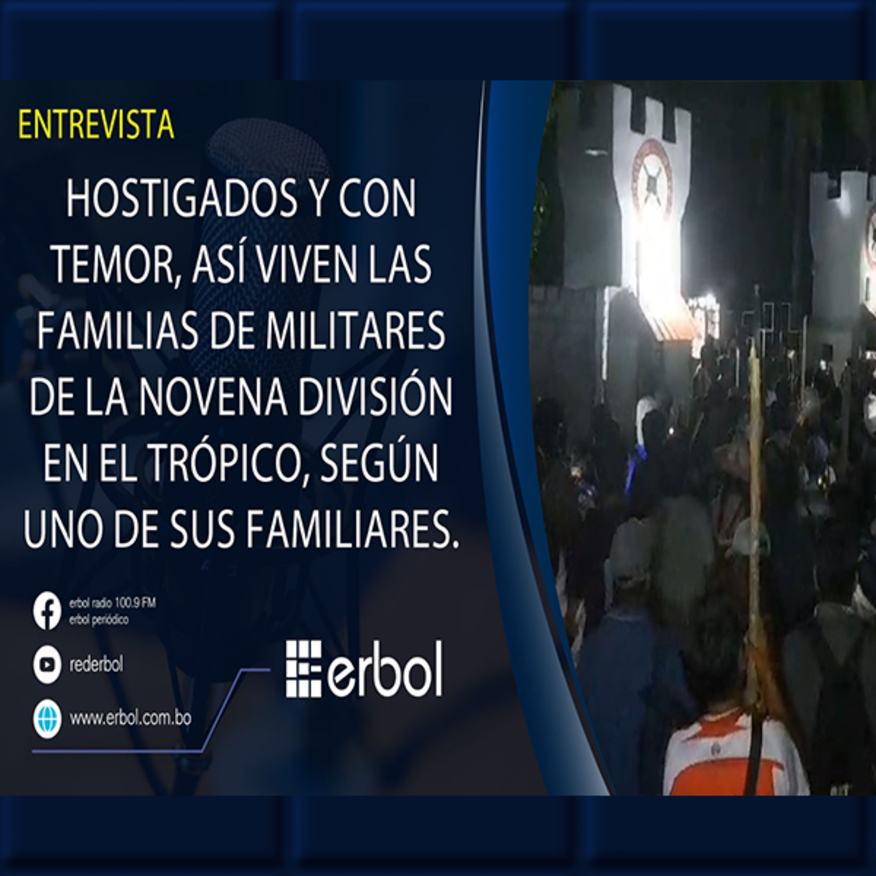 Familiares de militares en el trópico de Cochabamba piden evacuación ante amenazas de cocaleros