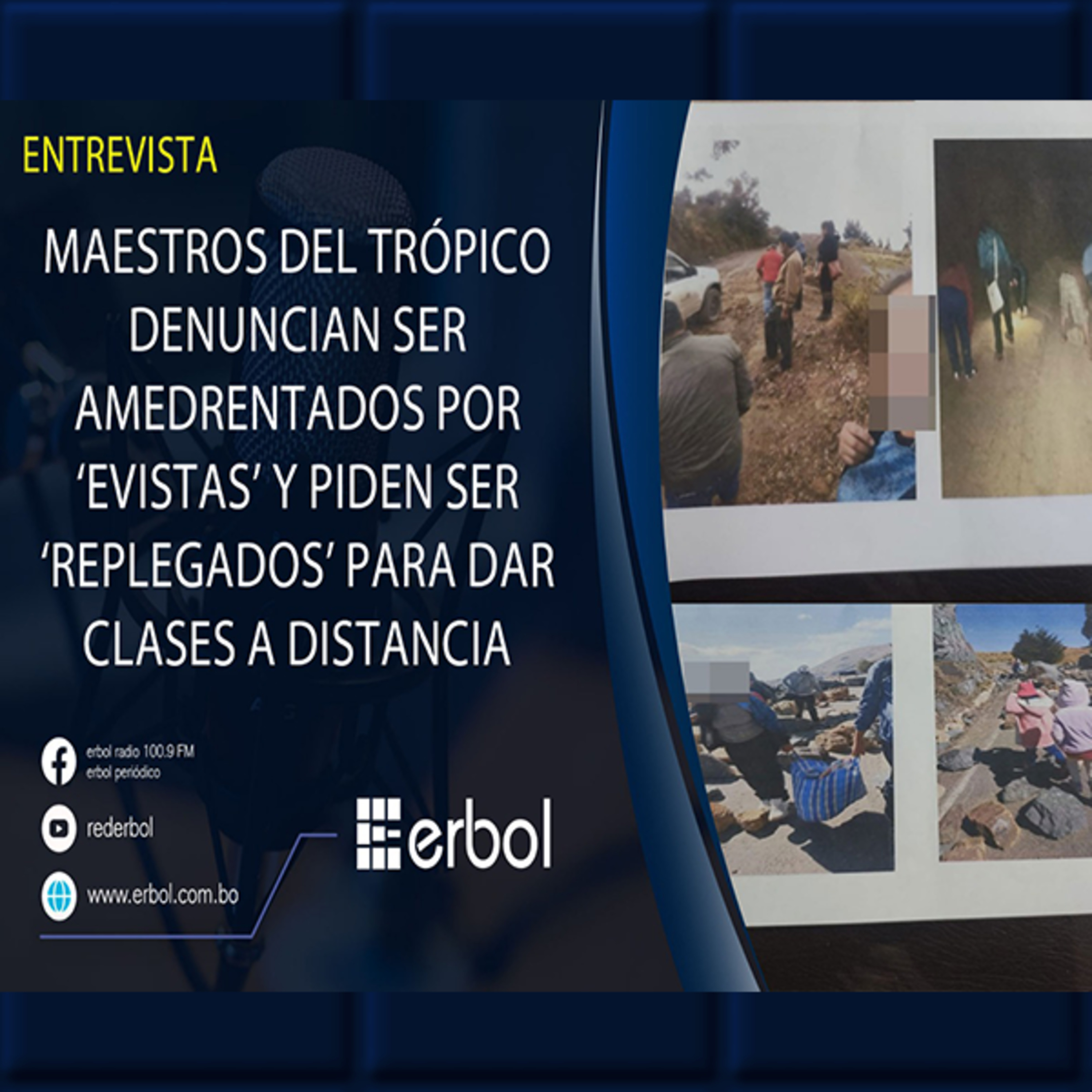 Maestros del Trópico de Cochabamba denuncian amedrentamiento y exigen clases a distancia episode artwork