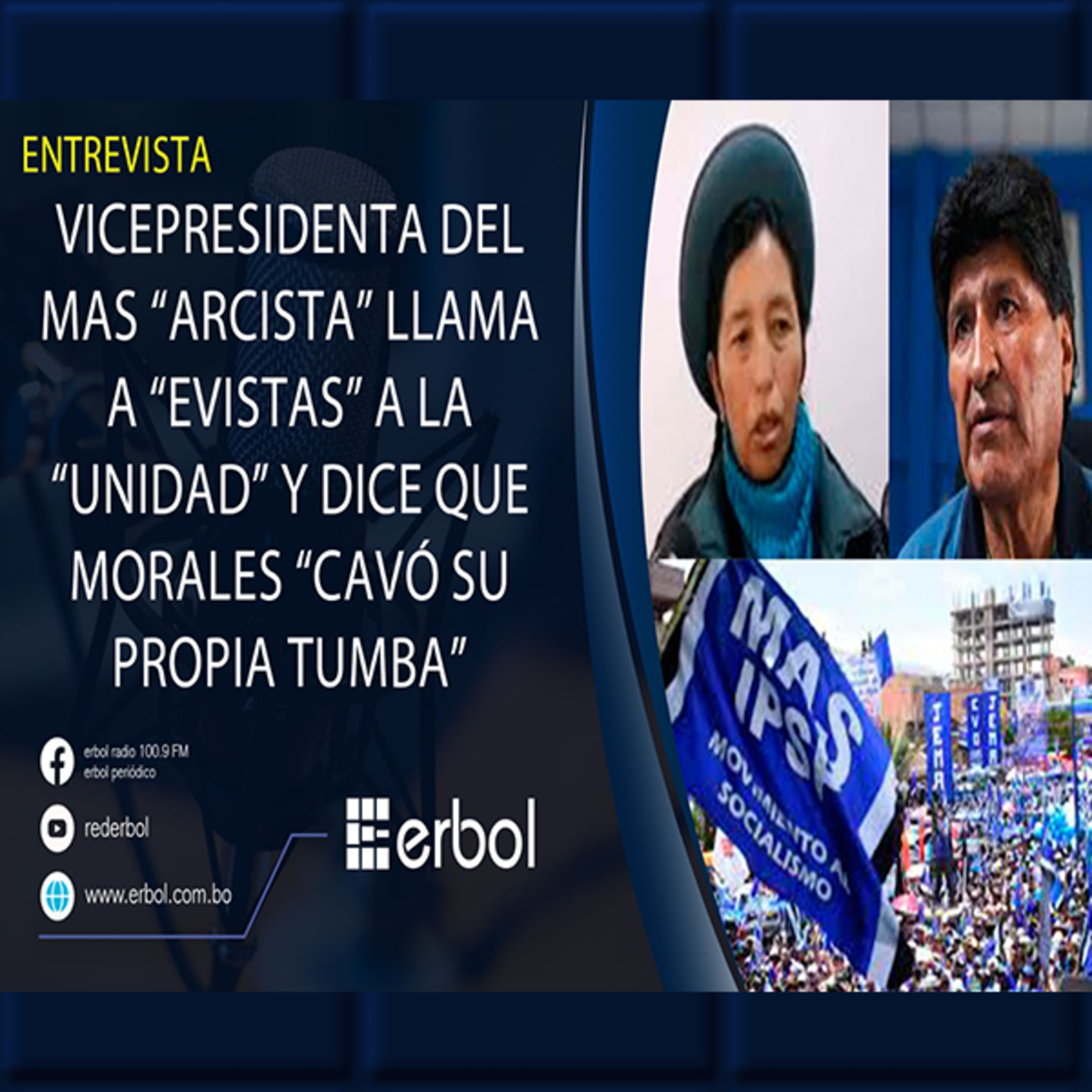 Vicepresidenta del MAS “arcista” celebra fallo del TCP y pide a Evo Morales reflexionar episode artwork