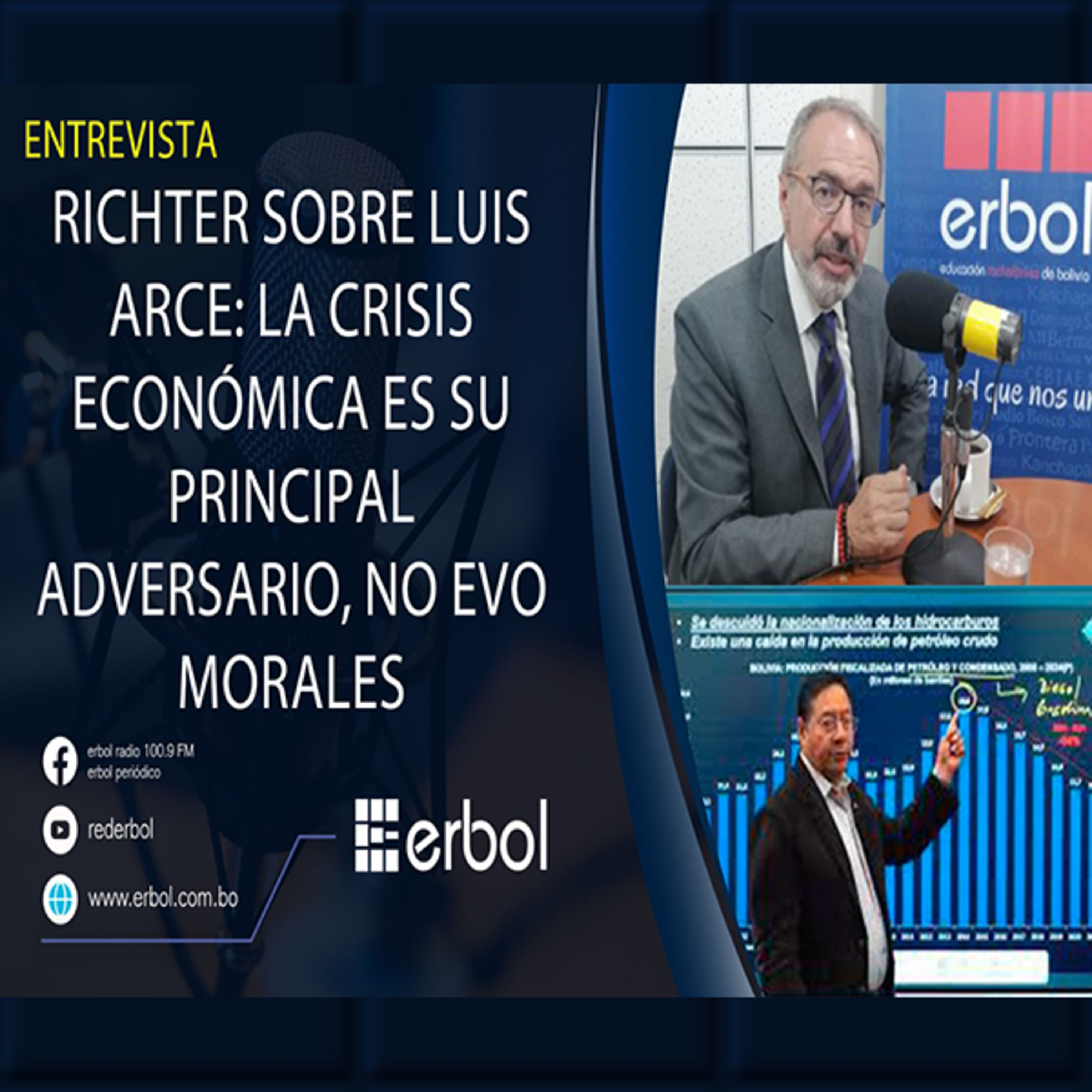 Jorge Richter analiza la crisis: política, economía y los desafíos del Gobierno de Arce episode artwork