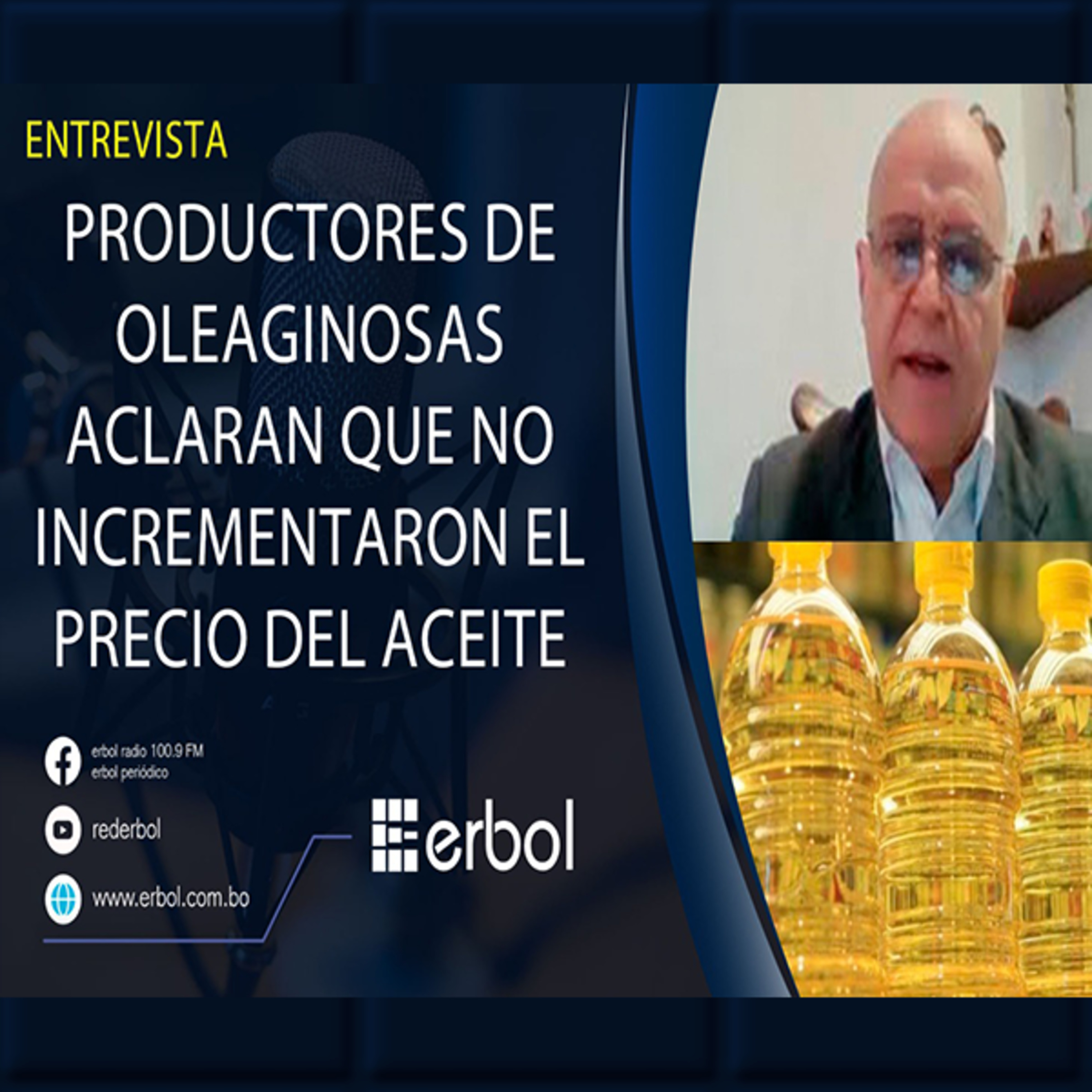 Productores deslindan responsabilidad por incremento del precio del aceite