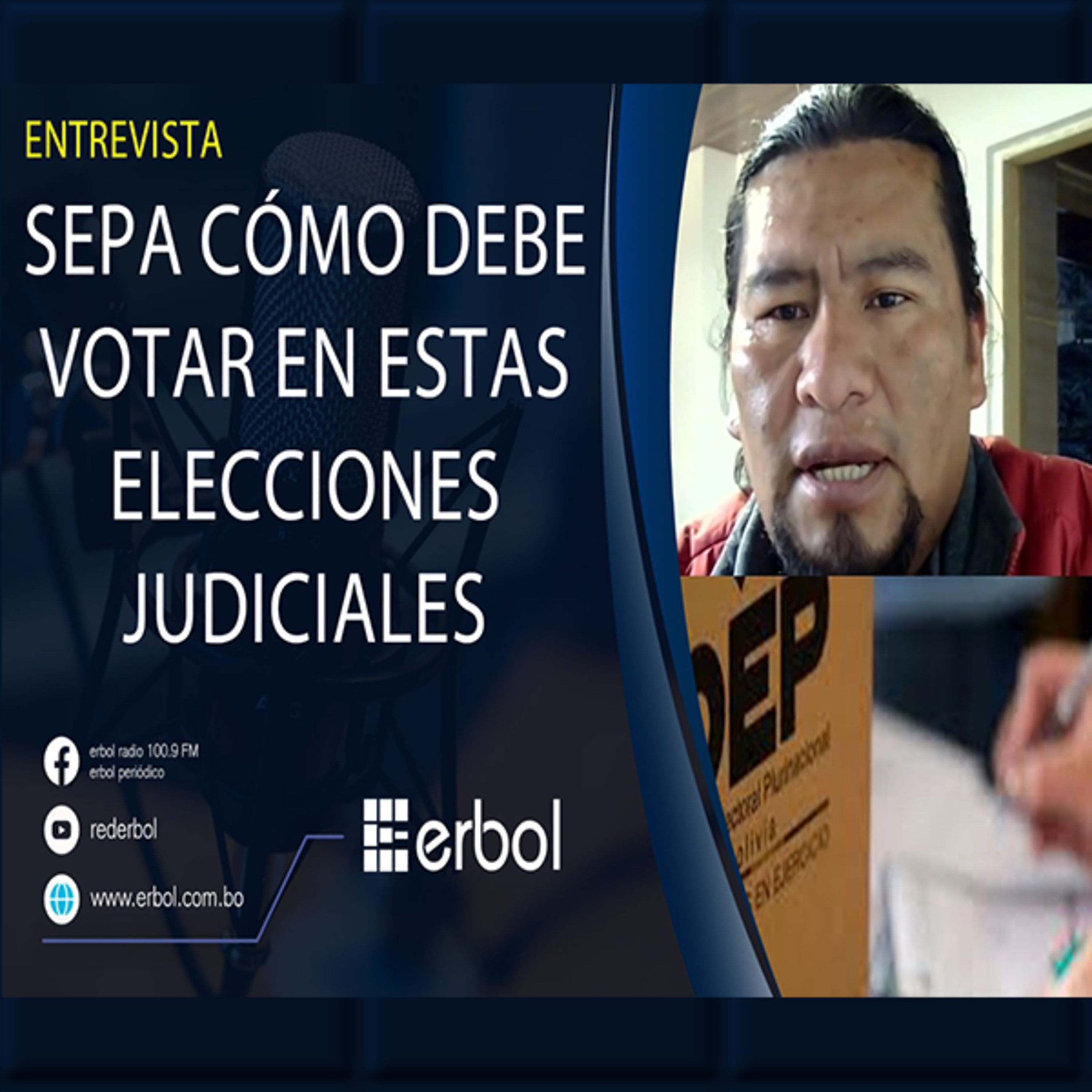Vocal del TED La Paz explica cómo votar en las elecciones judiciales episode artwork
