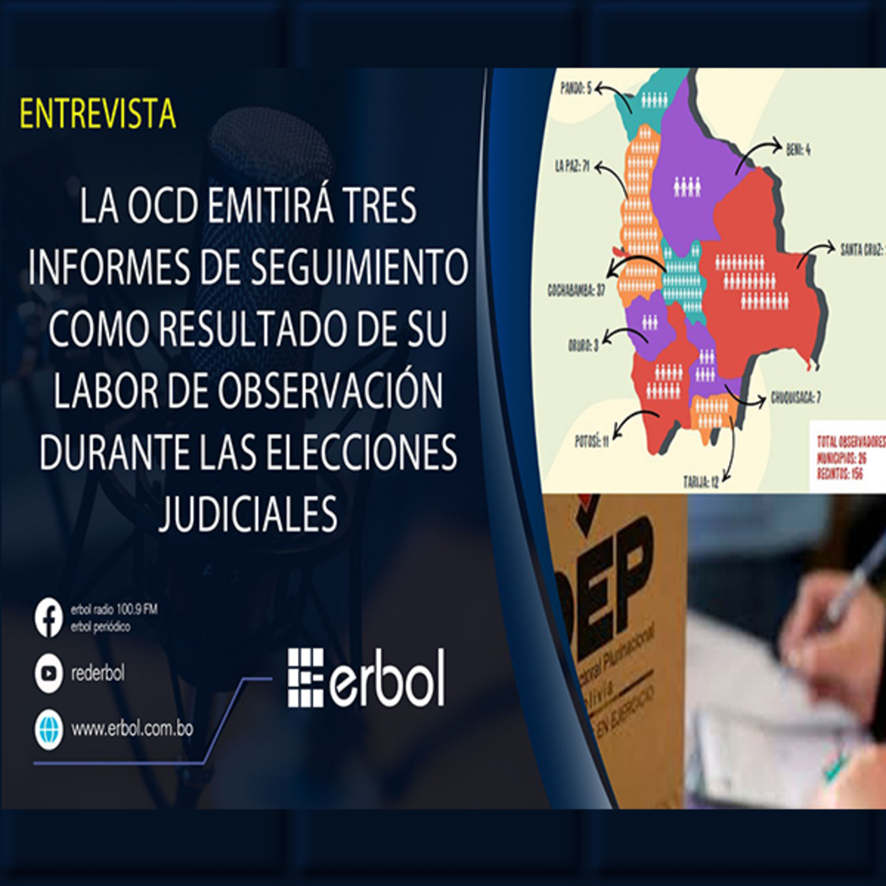 La OCD acreditada como misión de observación internacional para las elecciones judiciales 2024 episode artwork