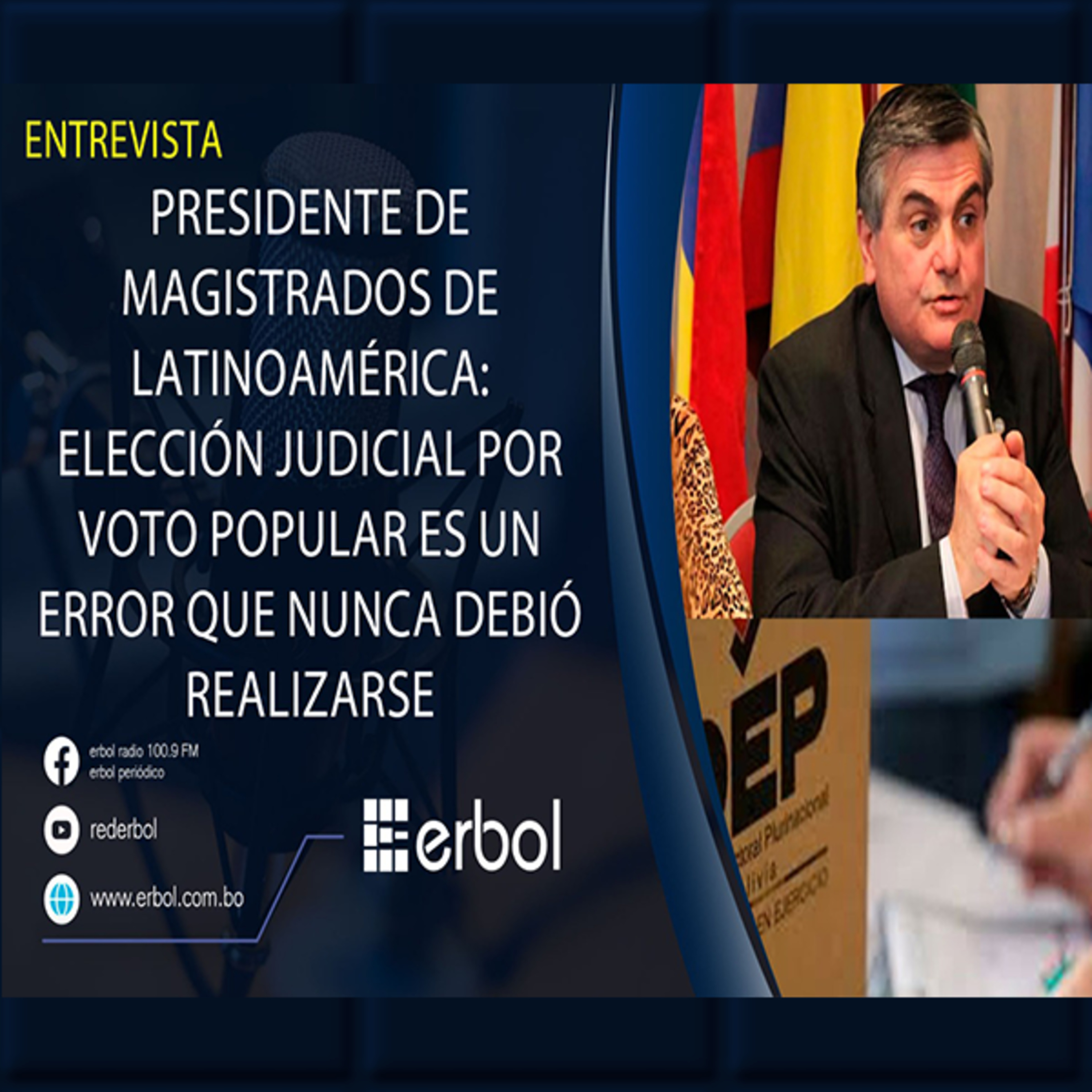 Elegir magistrados por voto popular es un error, afirma presidente de la FLAM episode artwork