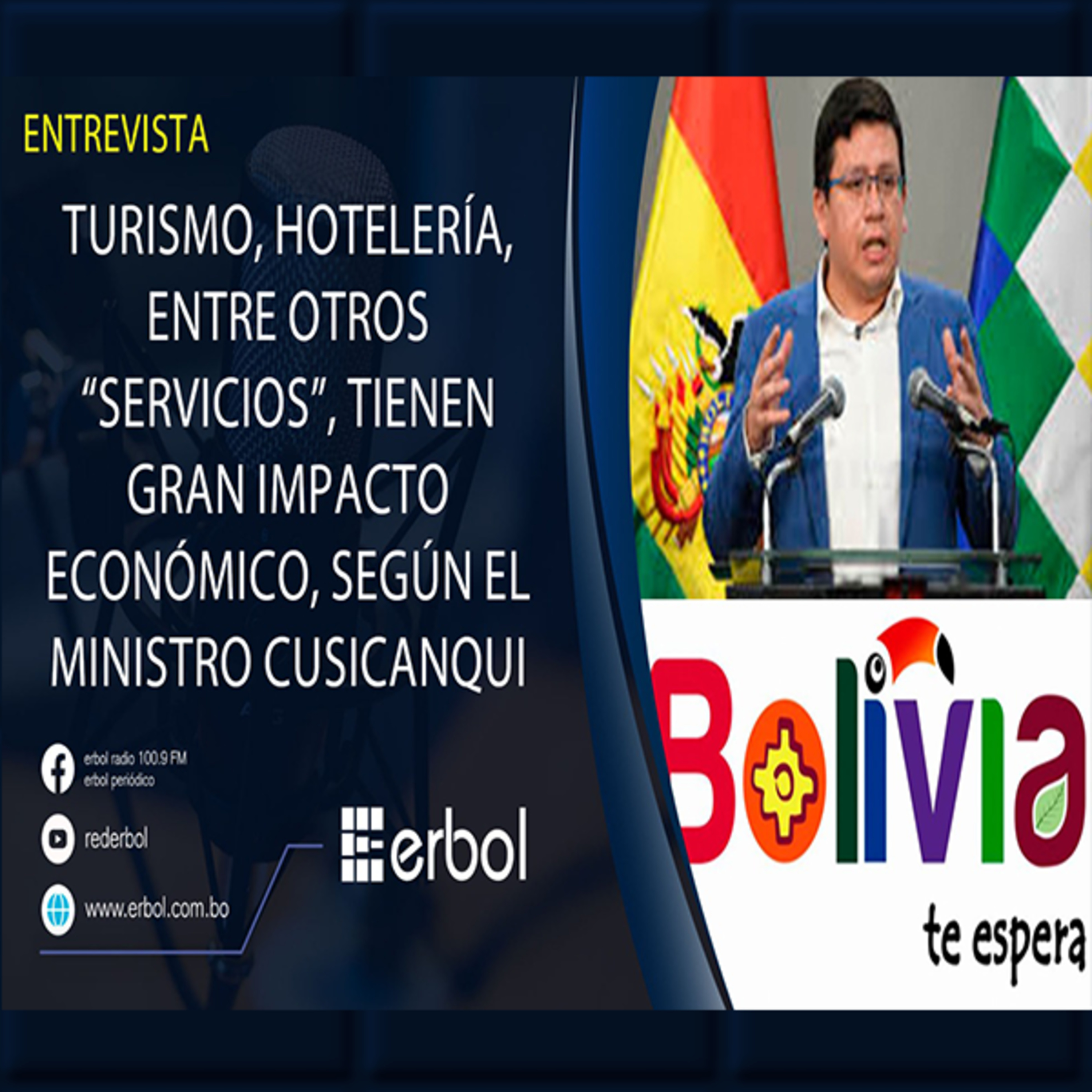 Turismo y servicios impulsan el crecimiento económico en Bolivia, según el ministro Cusicanqui episode artwork