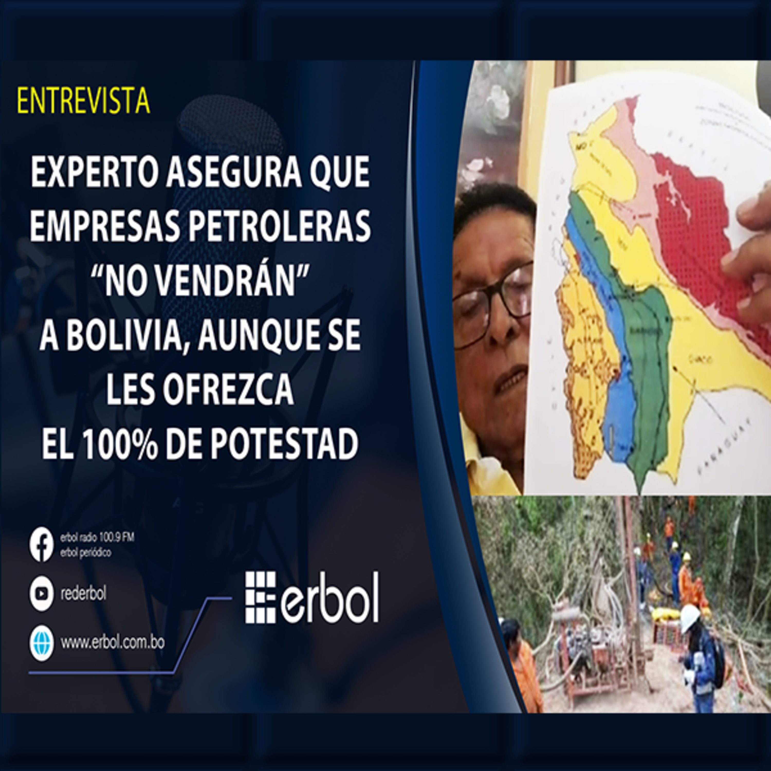 Experto asegura que empresas petroleras “no vendrán” a Bolivia, aunque se les ofrezca el 100% de potestad episode artwork