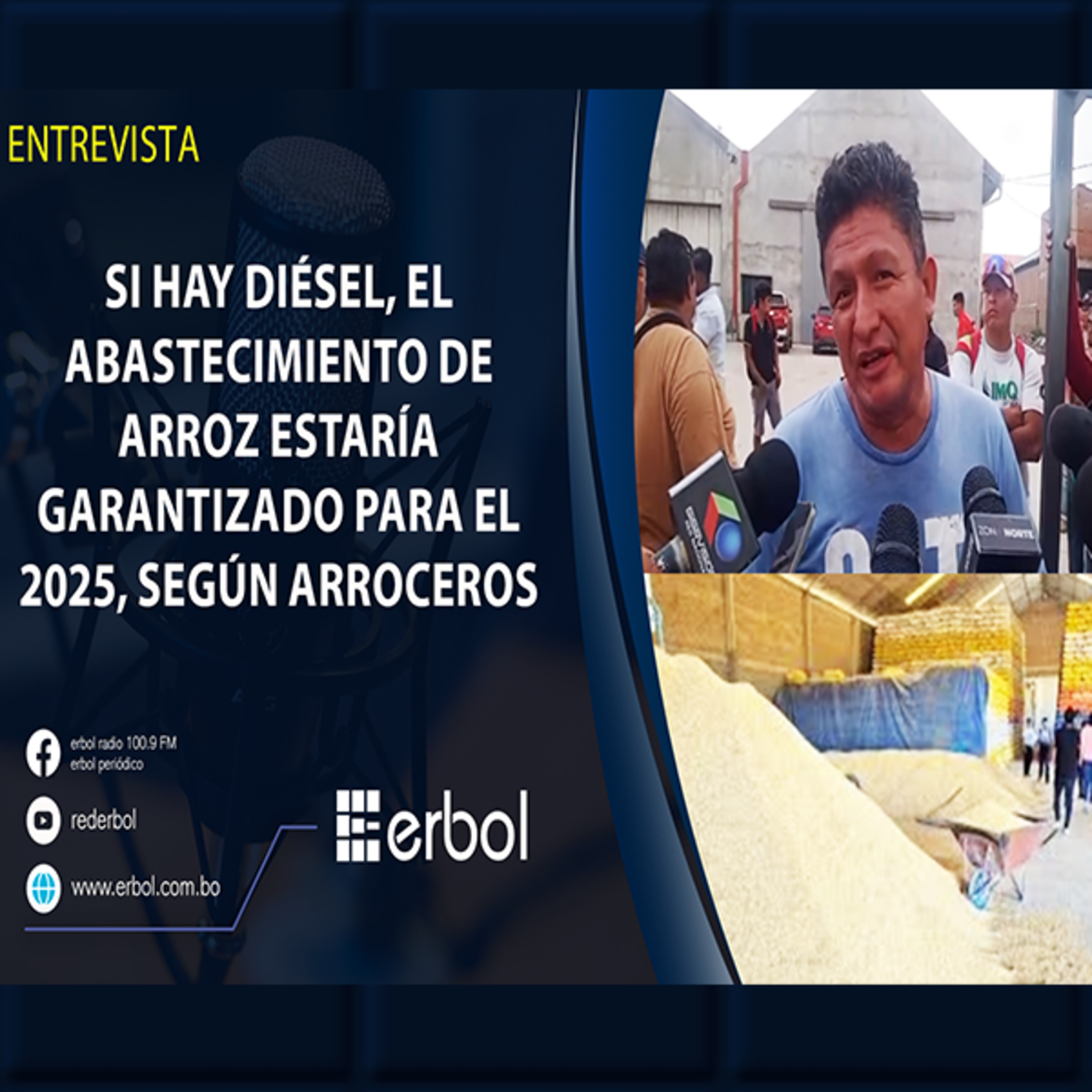 Si hay diésel, el abastecimiento de arroz estaría garantizado para el 2025, según arroceros episode artwork