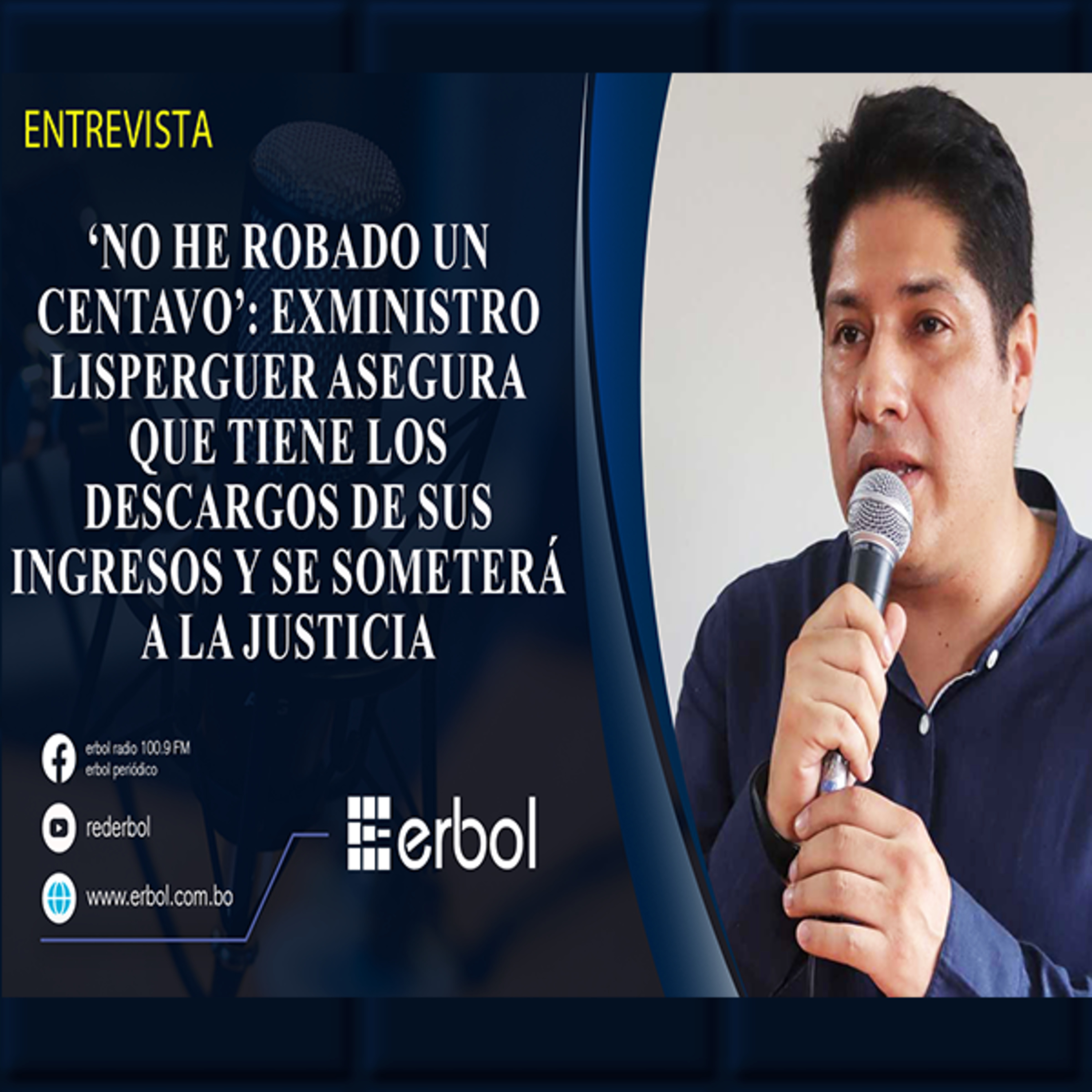 ‘No he robado un centavo’: exministro Lisperguer asegura que tiene los descargos de sus ingresos y se someterá a la justicia