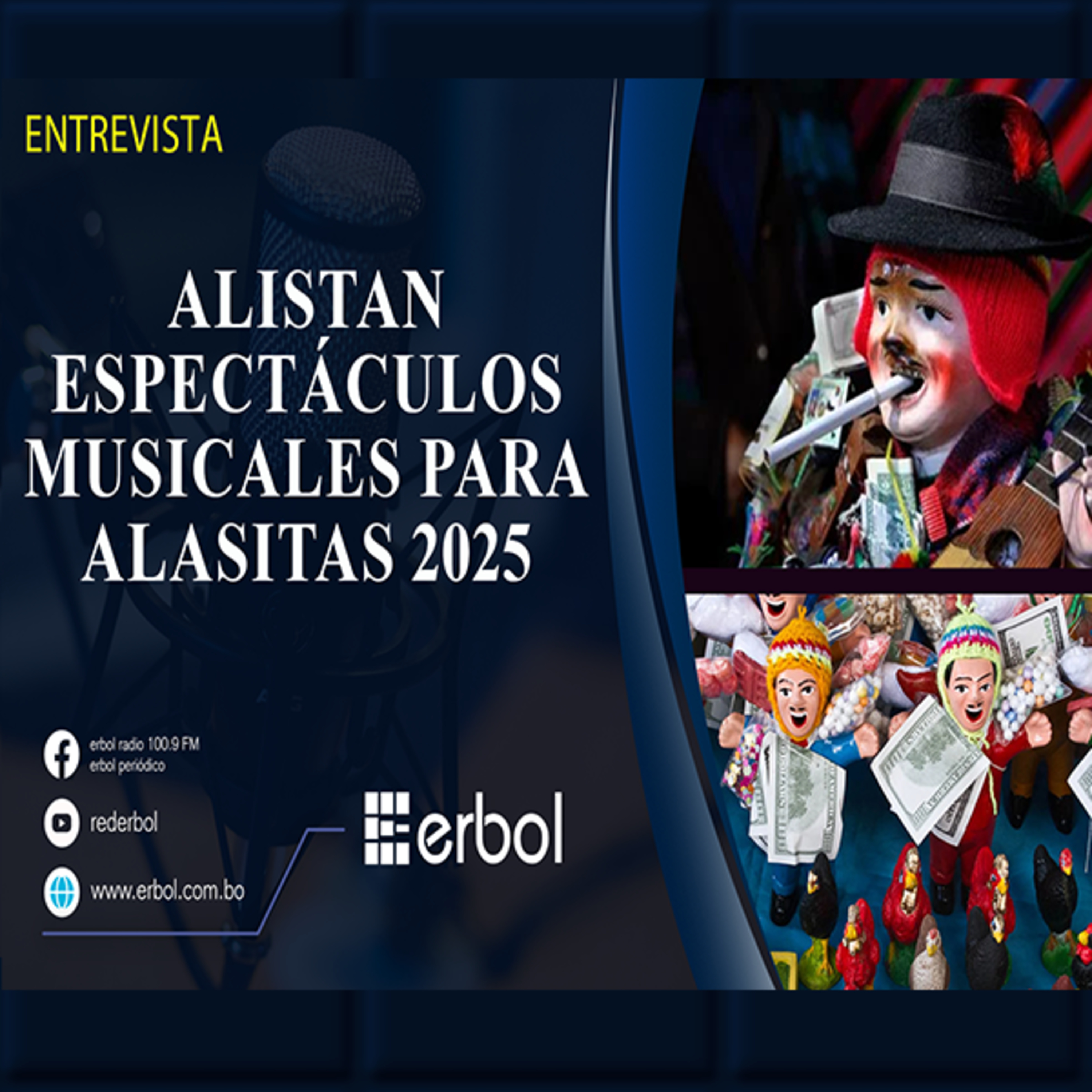 Alistan espectáculos musicales para Alasitas 2025 episode artwork