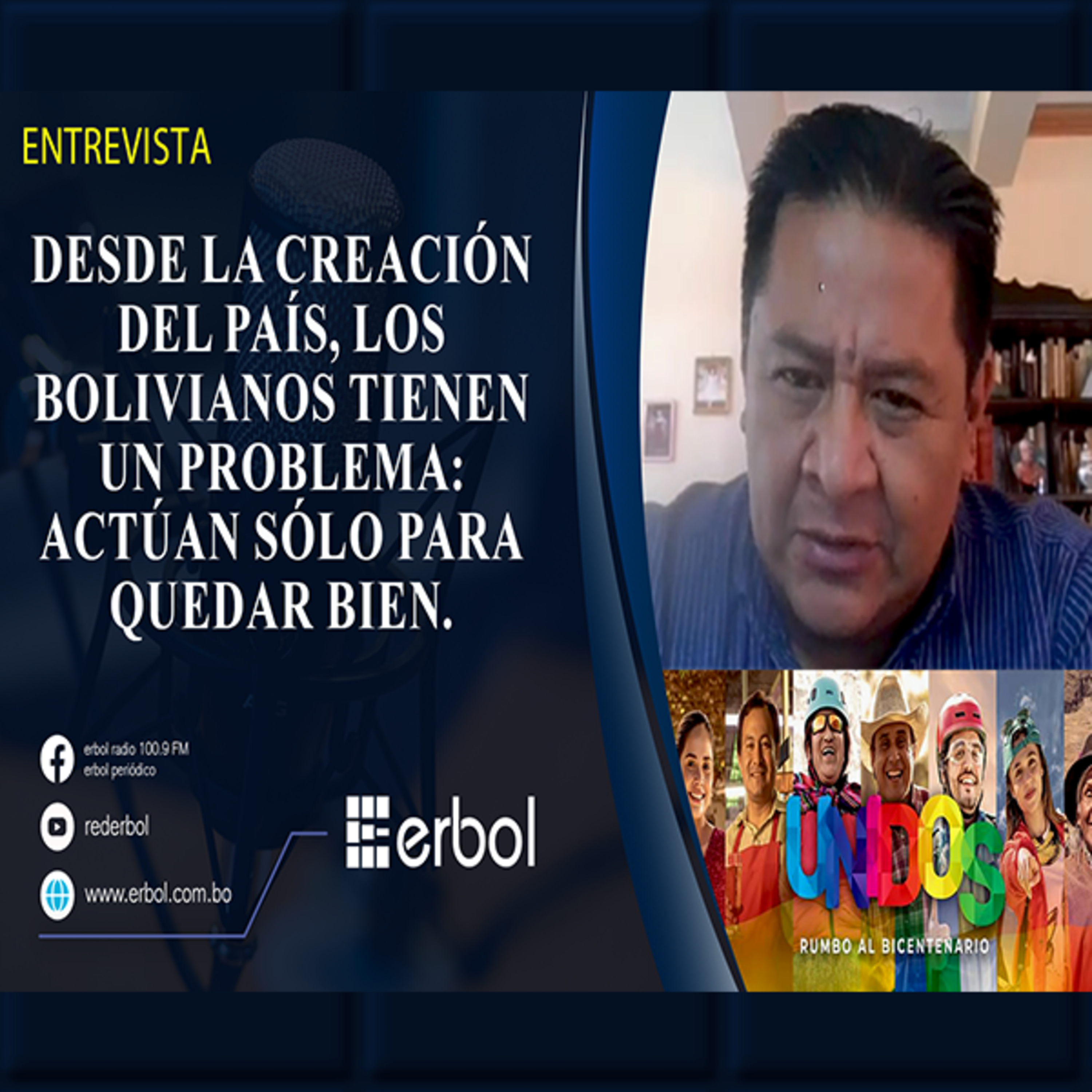 Desde la creación del país, los bolivianos tienen un problema: actúan sólo para quedar bien. episode artwork