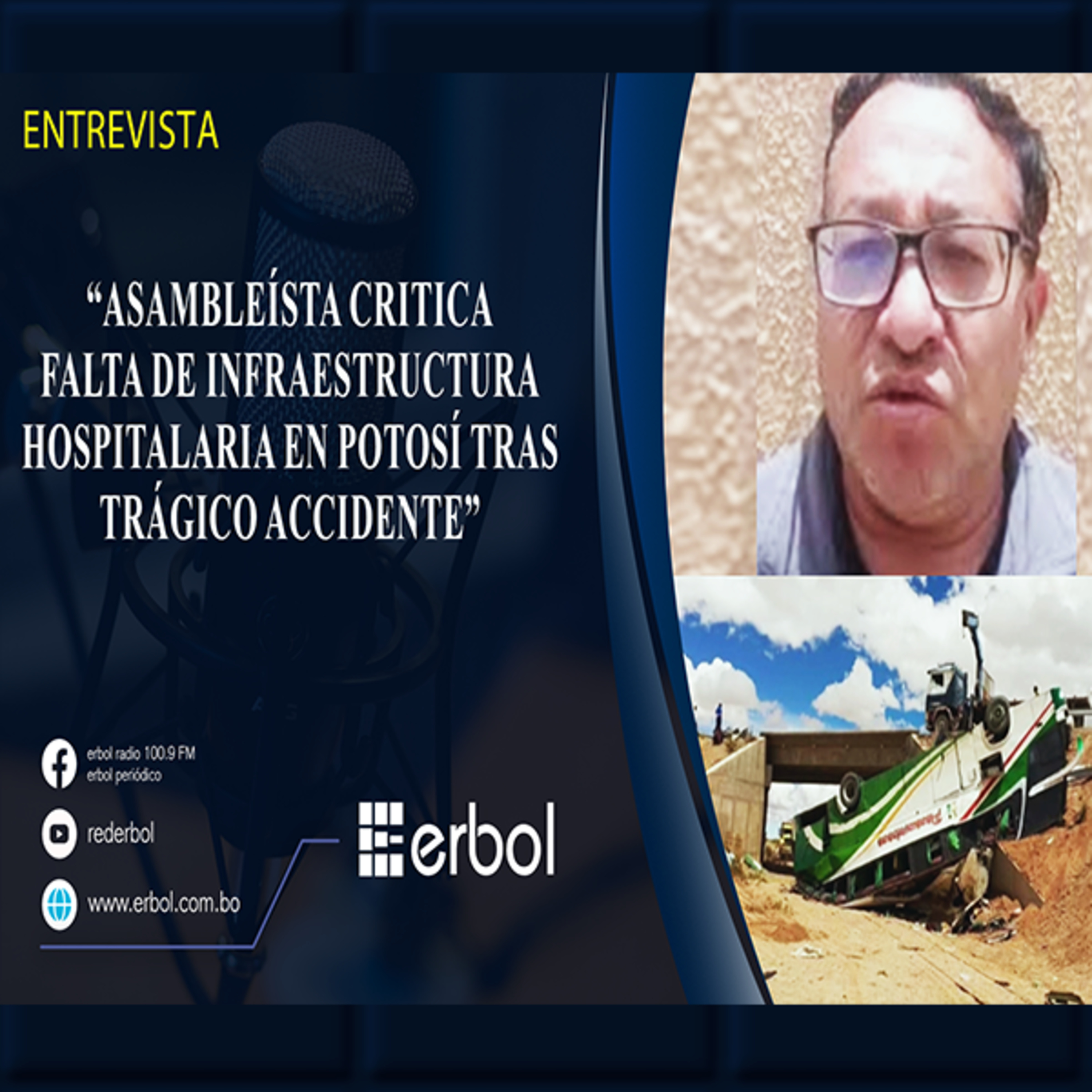 “Asambleísta Critica Falta de Infraestructura Hospitalaria en Potosí tras Trágico Accidente” episode artwork