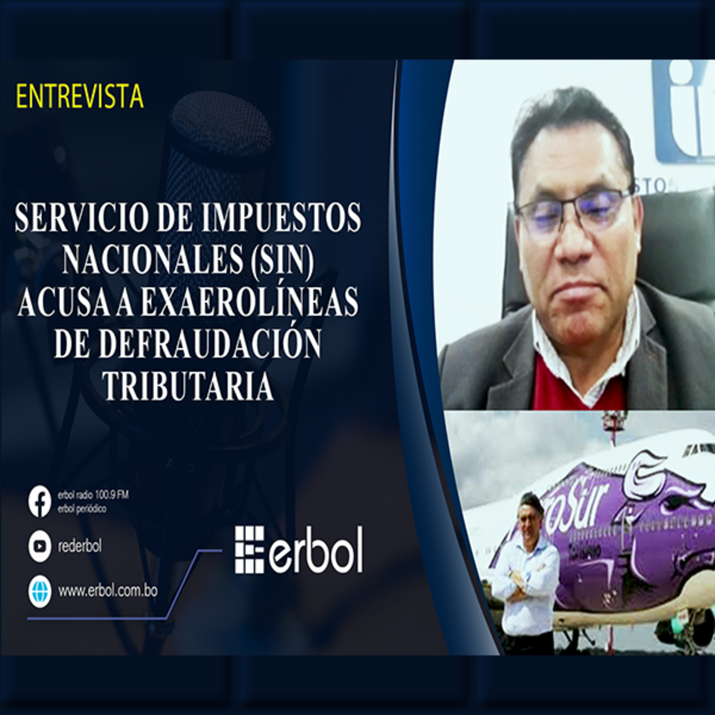 Servicio de Impuestos Nacionales (SIN) acusa a exaerolíneas de defraudación tributaria episode artwork