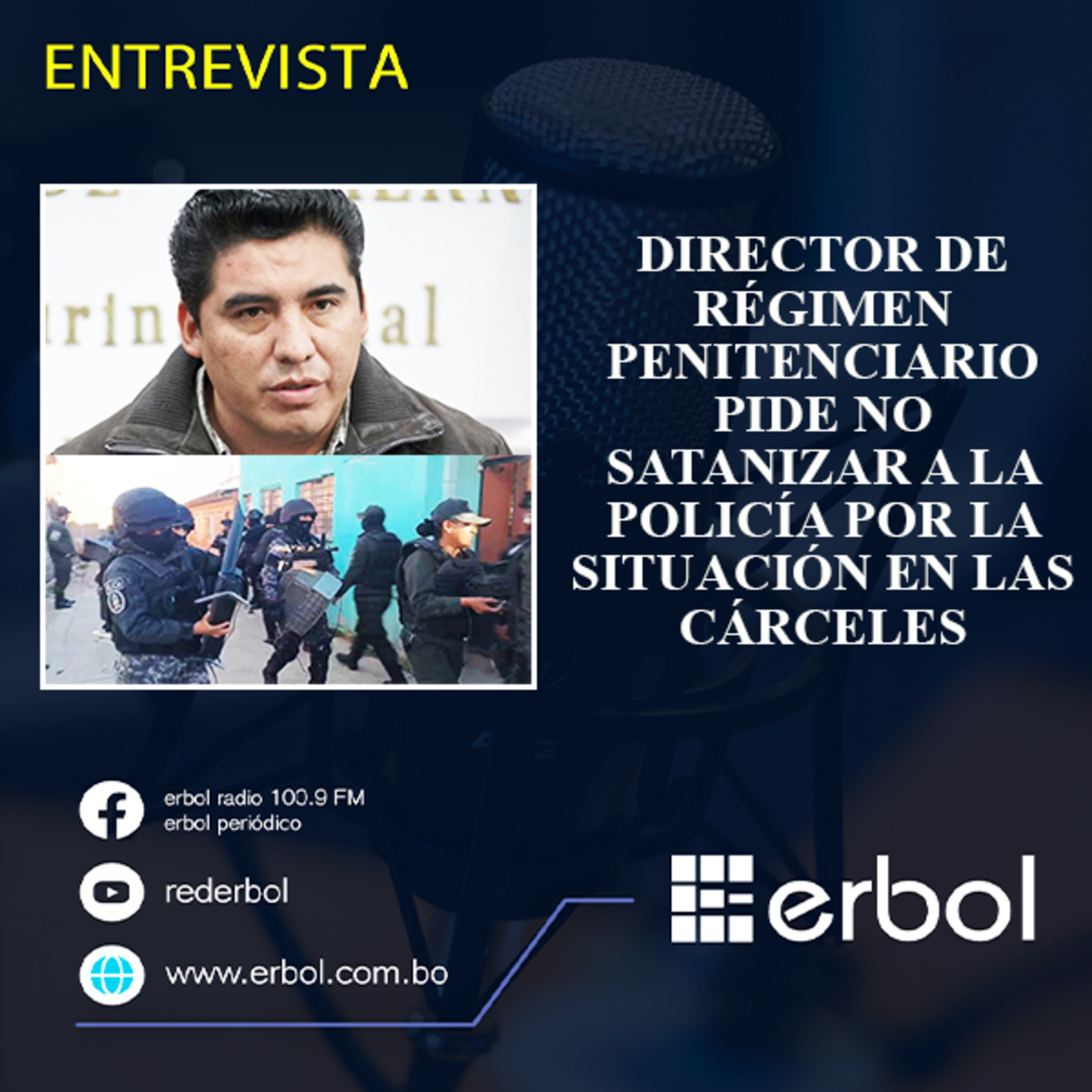 Director de Régimen Penitenciario pide no satanizar a la Policía por la situación en las cárceles episode artwork