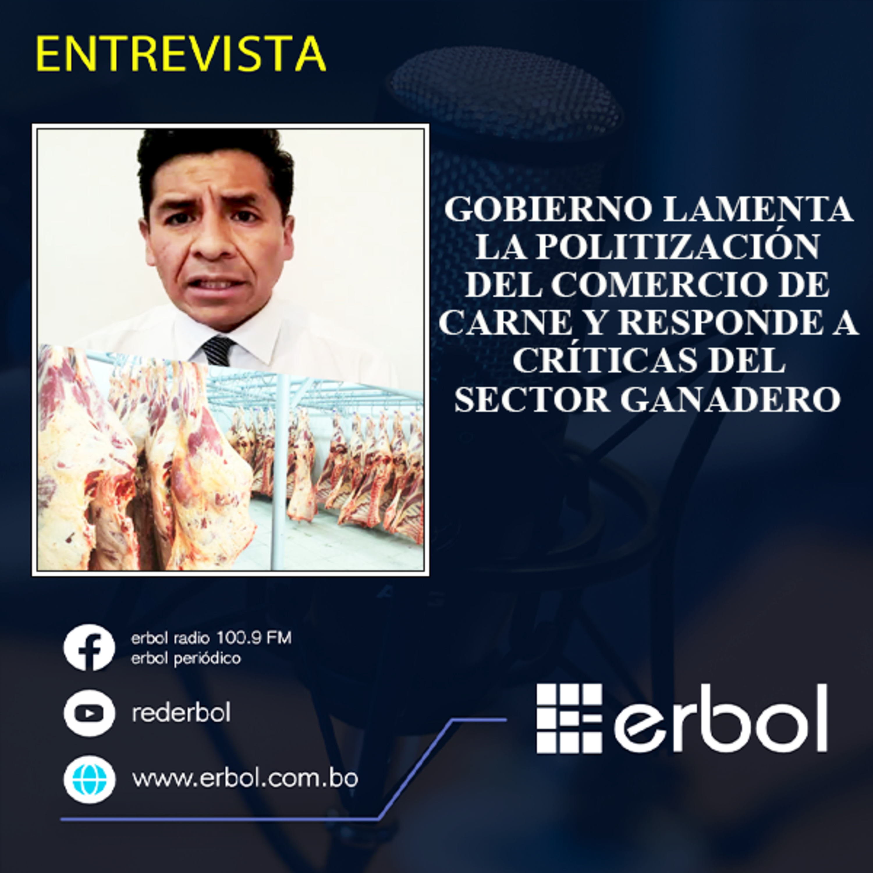 Gobierno lamenta la politización del comercio de carne y responde a críticas del sector ganadero episode artwork