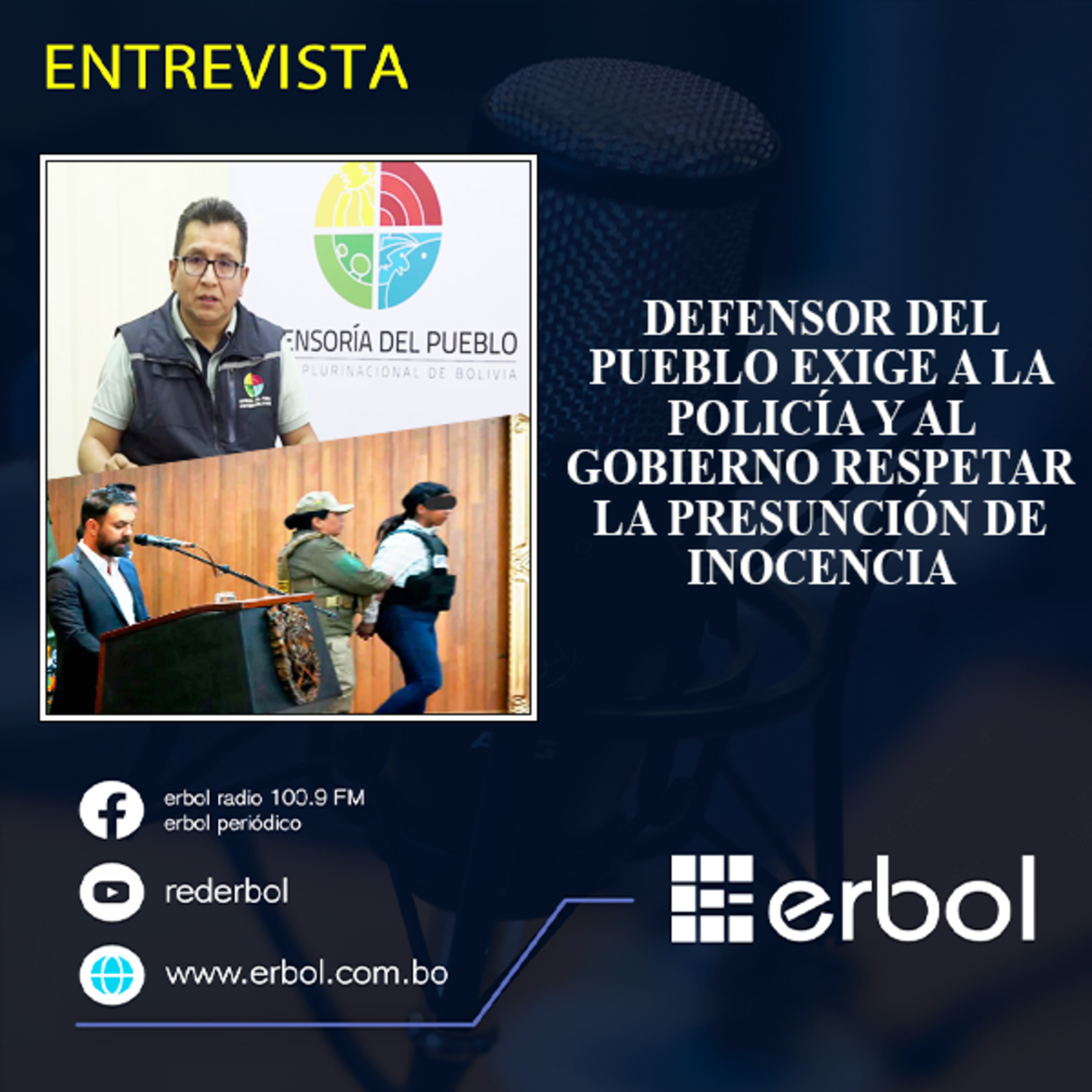 Defensor del Pueblo exige a la Policía y al Gobierno respetar la presunción de inocencia episode artwork