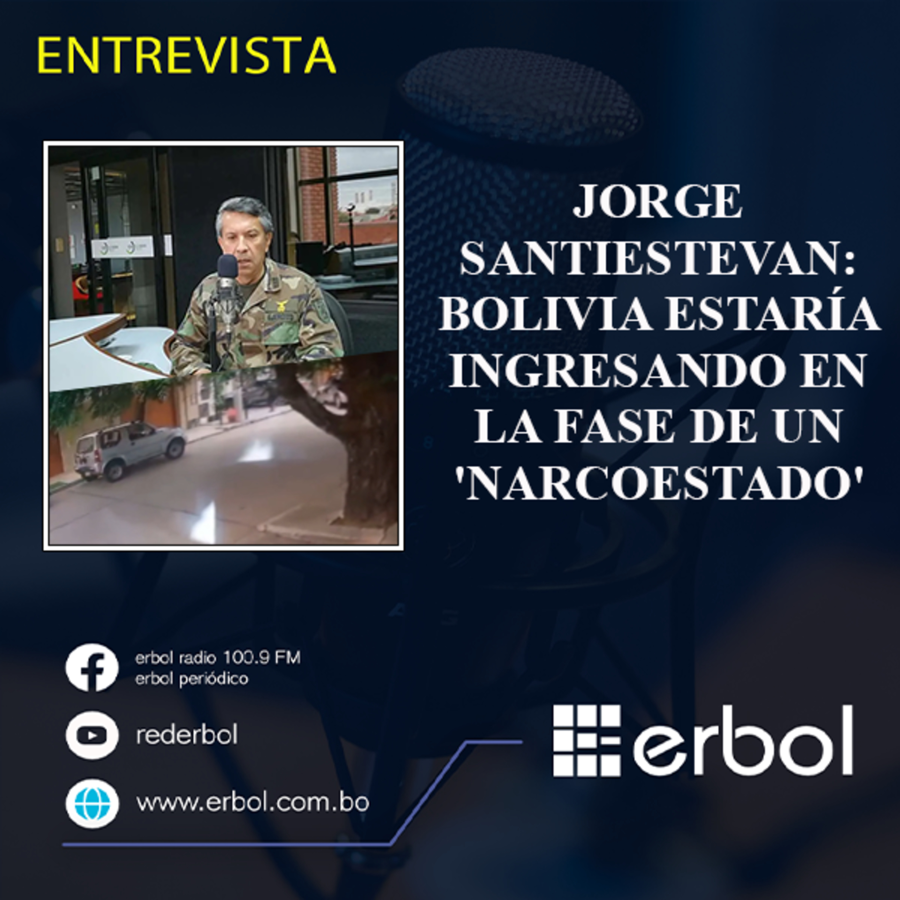 Jorge Santiestevan: Bolivia estaría ingresando en la fase de un ‘narcoestado’ episode artwork