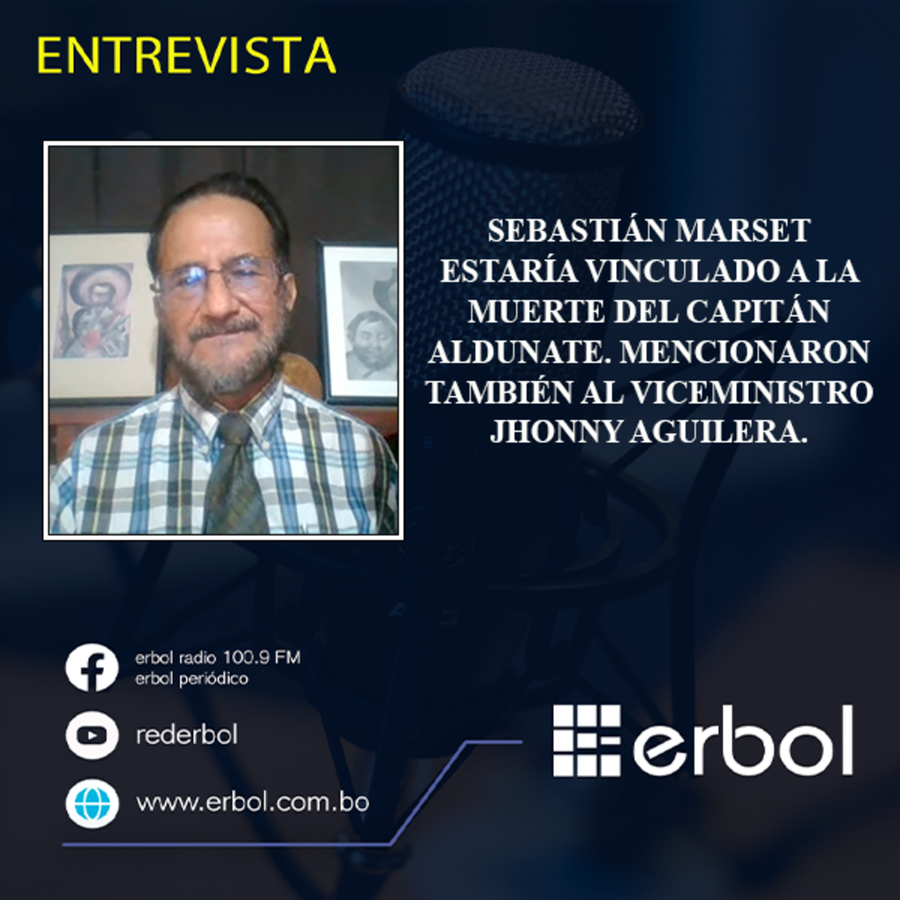 Sebastián Marset estaría vinculado a la muerte del capitán Aldunate. Mencionaron también al viceministro Jhonny Aguilera episode artwork