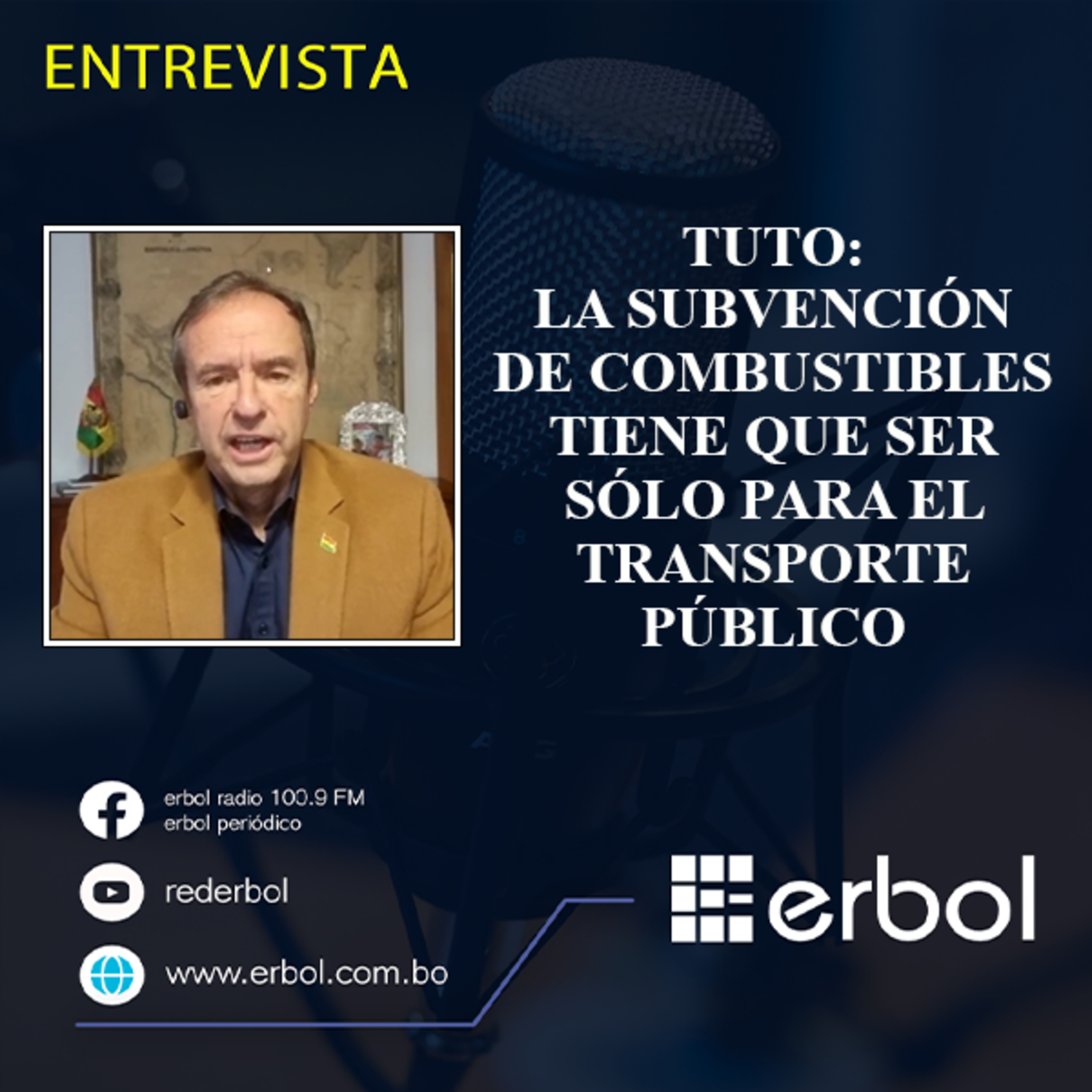 Tuto: La subvención de combustibles tiene que ser sólo para el transporte público