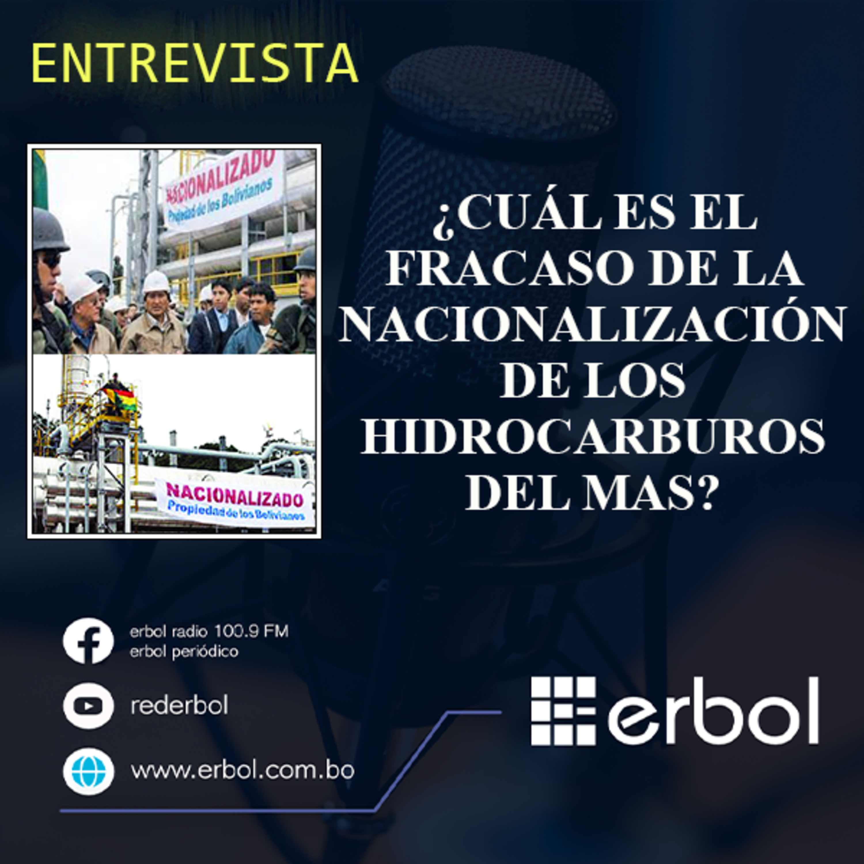¿Cuál es el fracaso de la nacionalización de los hidrocarburos del MAS? episode artwork