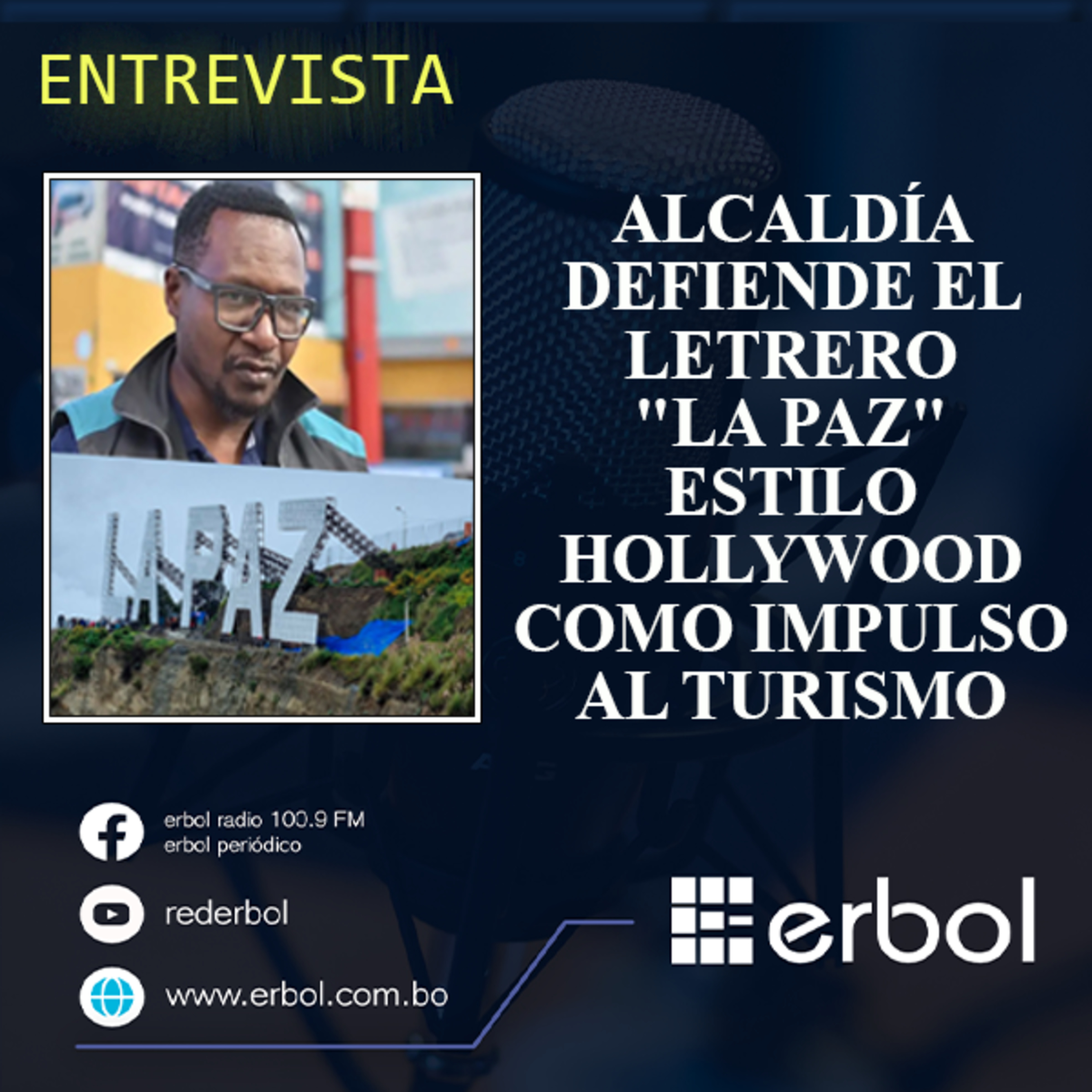 Alcaldía defiende el letrero "La Paz" estilo Hollywood como impulso al turismo episode artwork