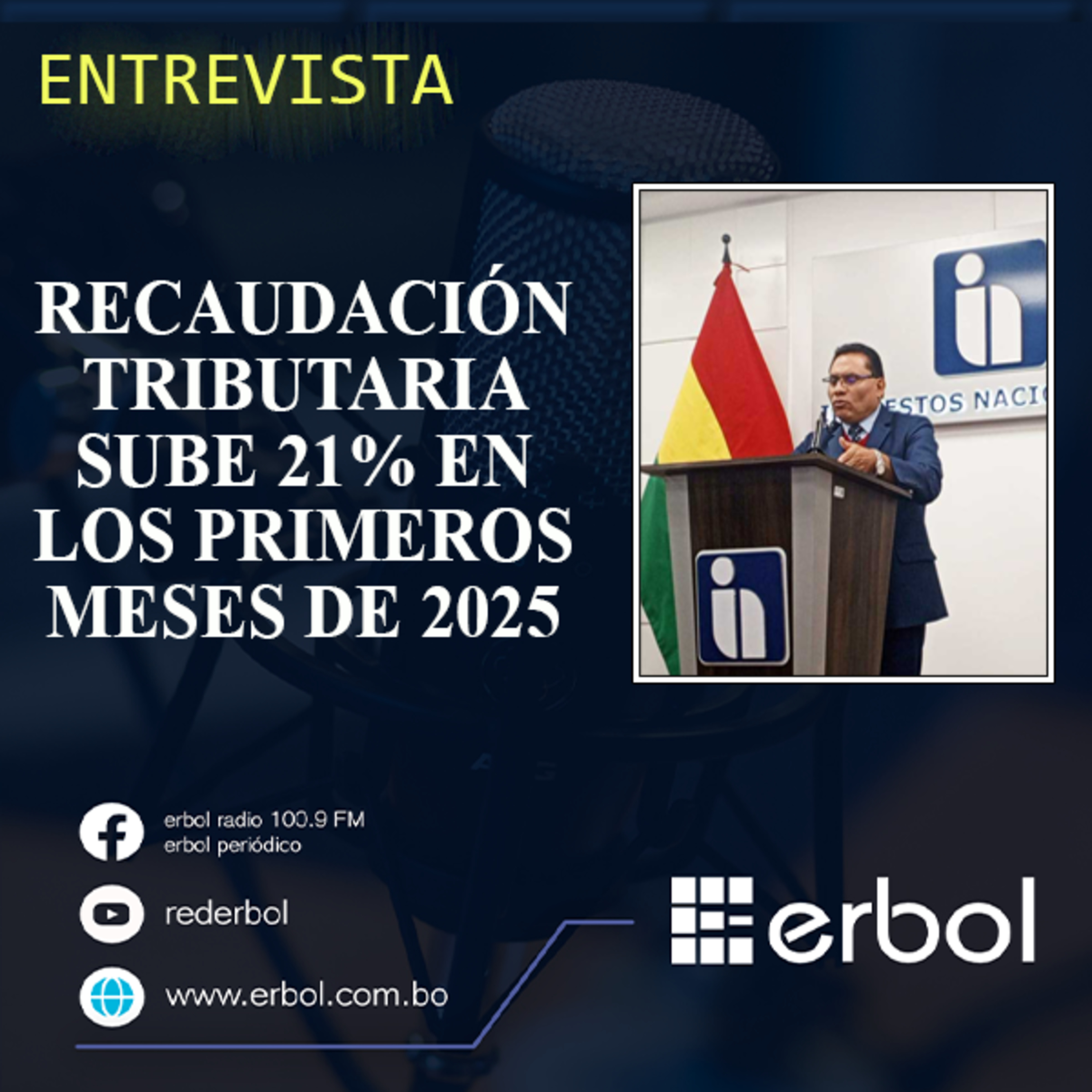Recaudación tributaria sube 21% en los primeros meses de 2025 episode artwork