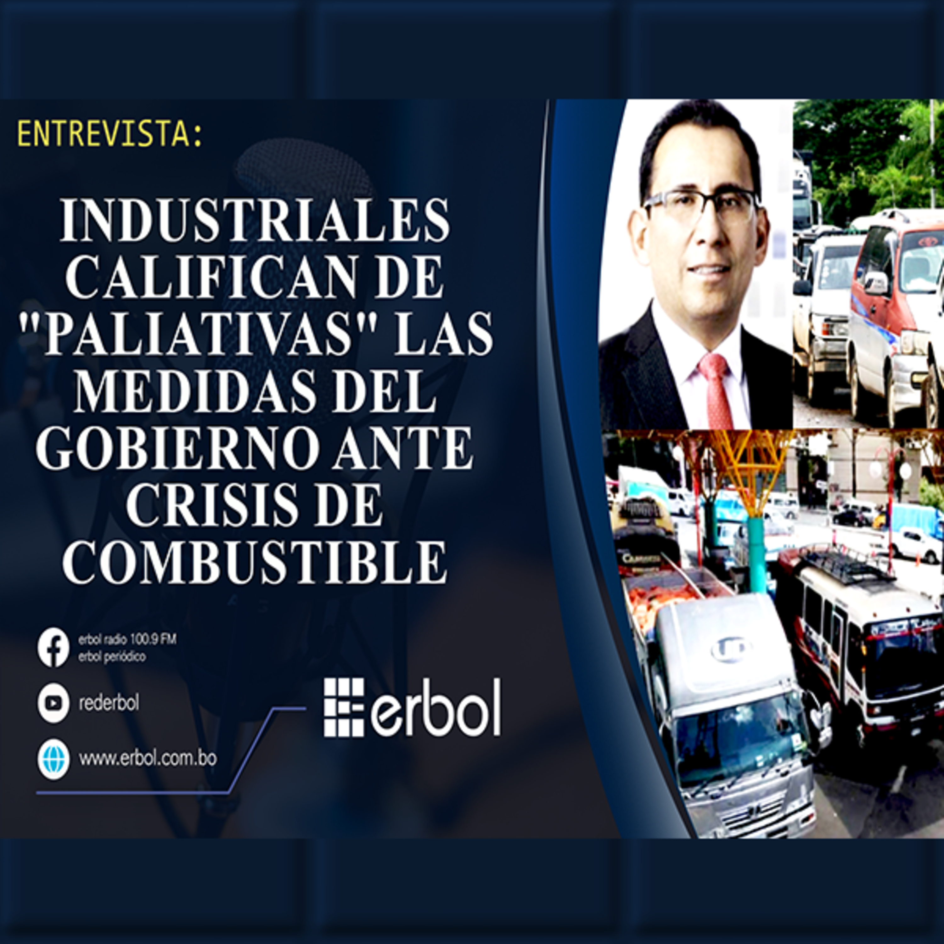 Industriales califican de "paliativas" las medidas del Gobierno ante crisis de combustible episode artwork