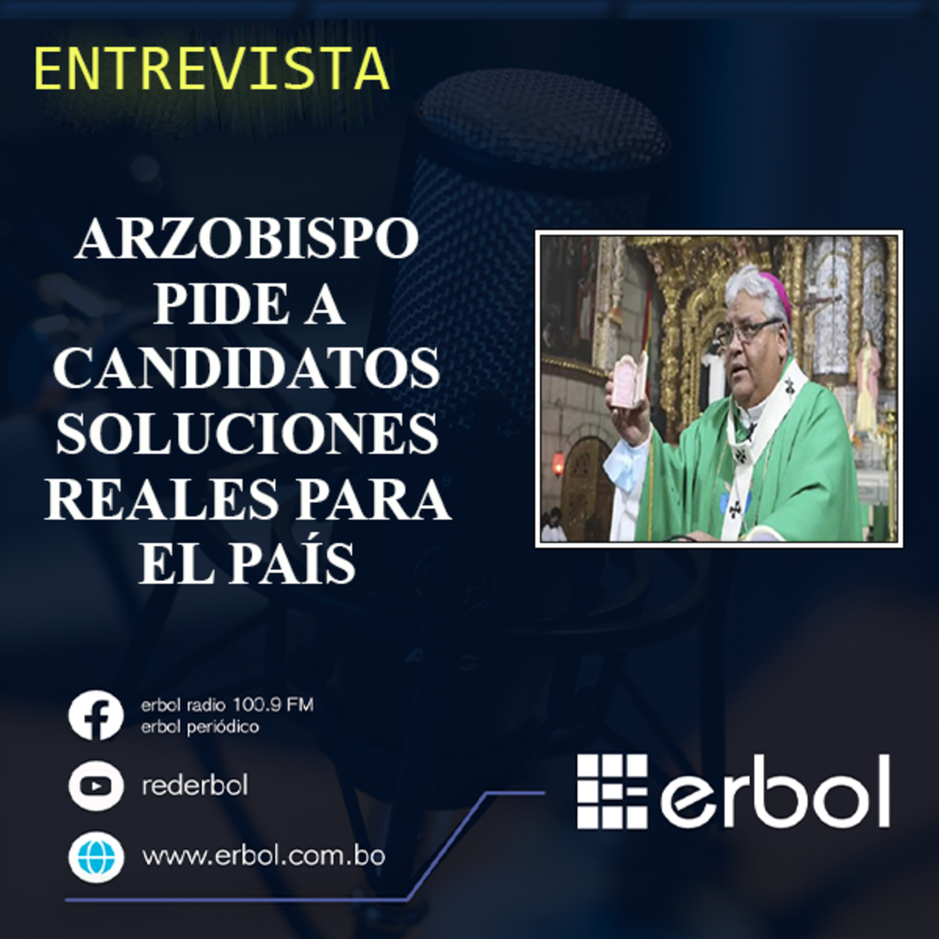 Arzobispo pide a candidatos soluciones reales para el país episode artwork