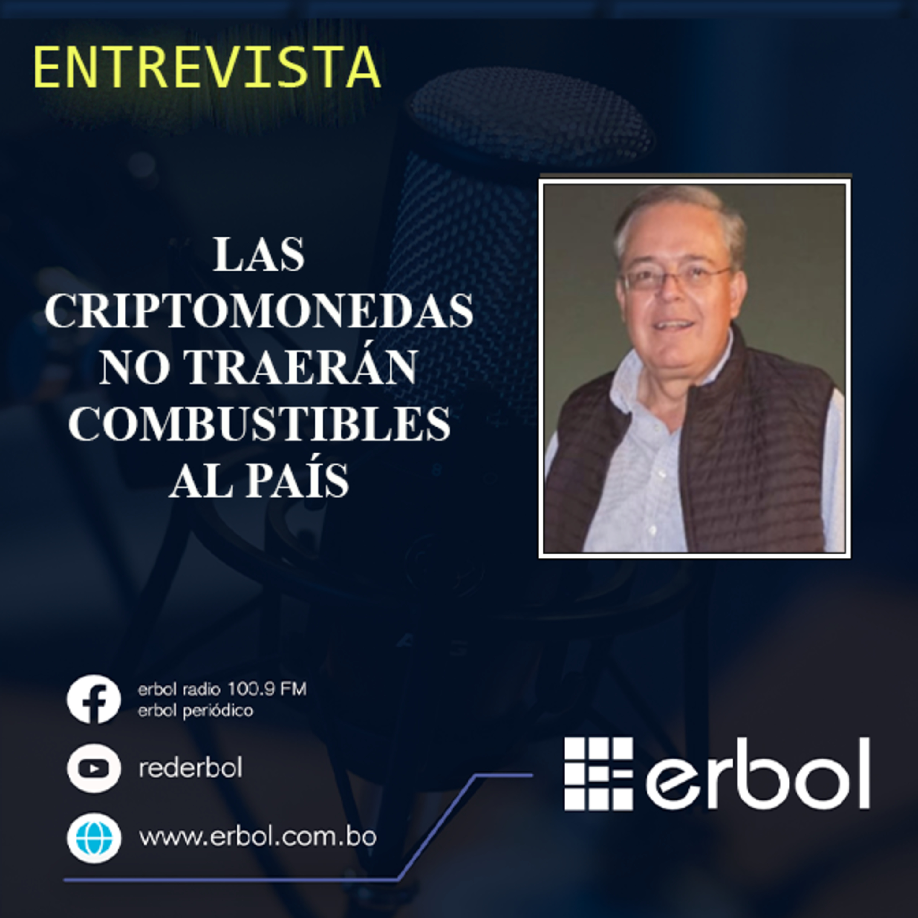Las criptomonedas no traerán combustibles al país