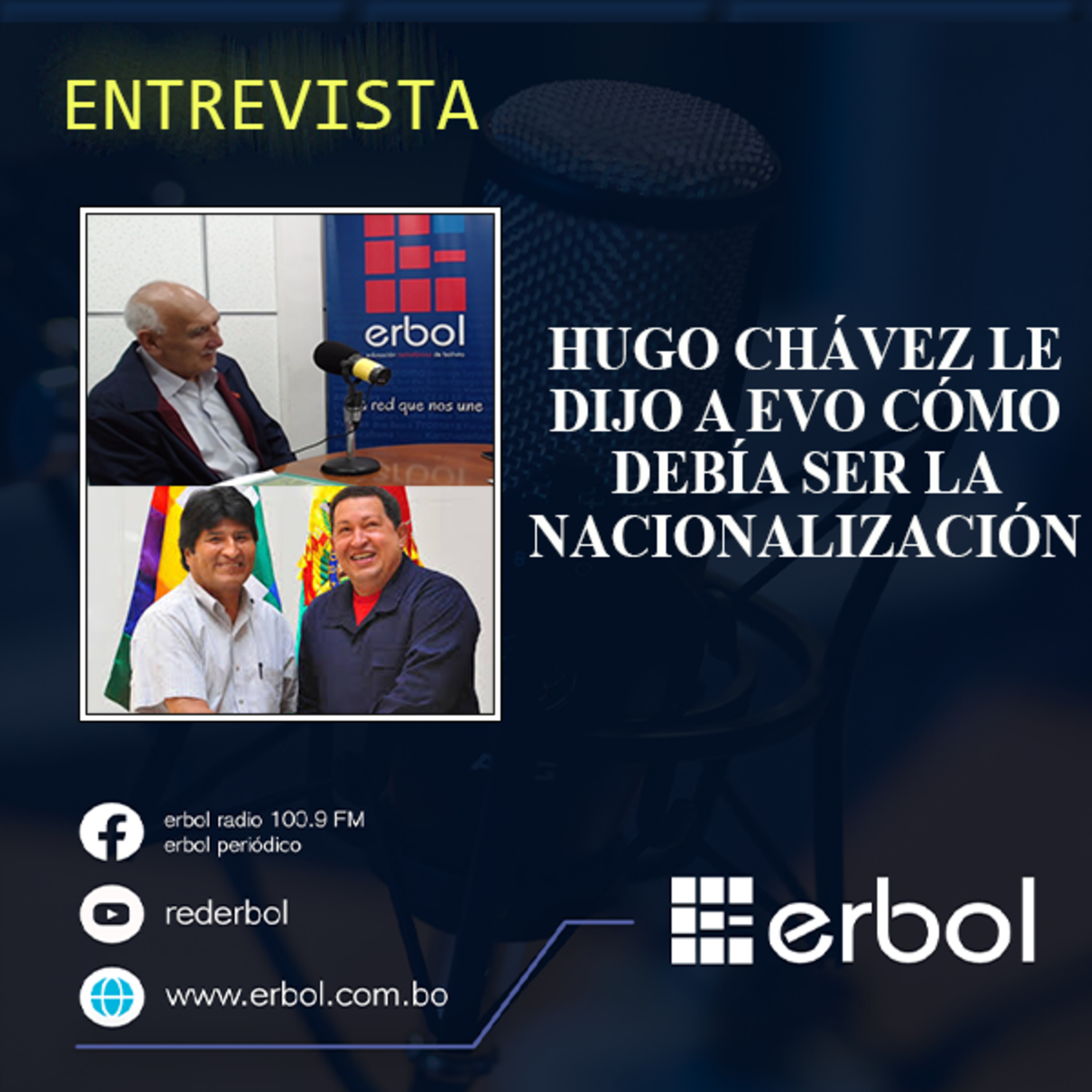 Hugo Chávez le dijo a Evo cómo debía ser la nacionalización episode artwork