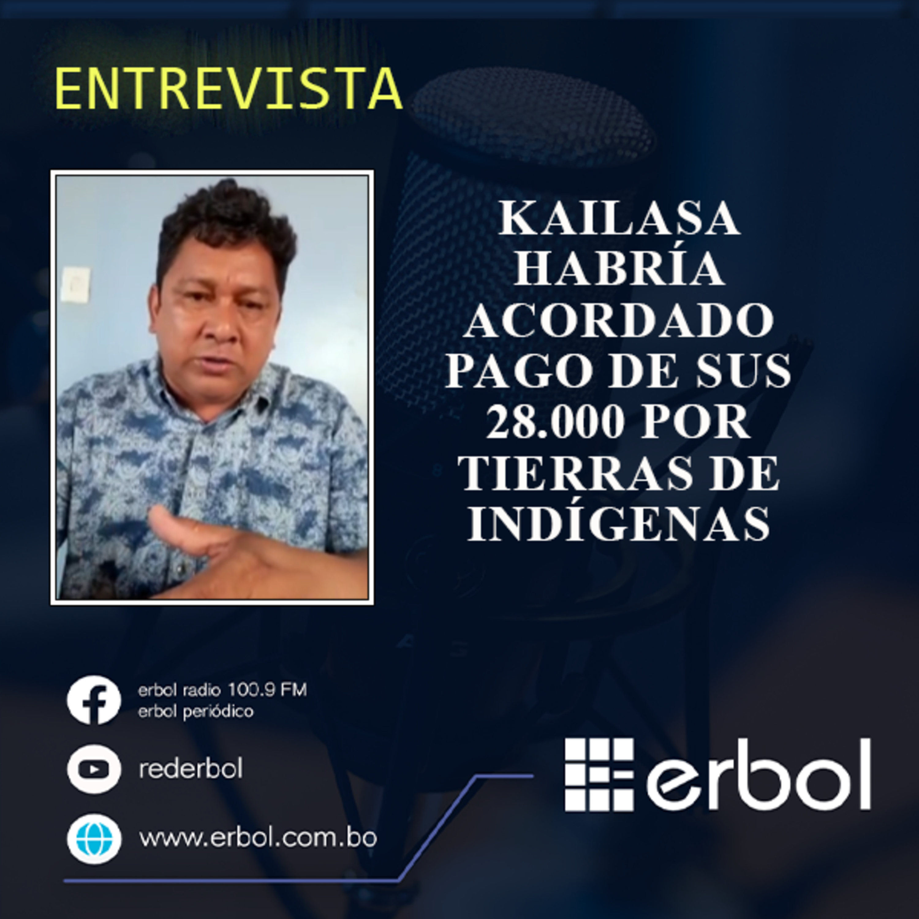 Kailasa habría acordado pago de Sus 28.000 por tierras de indígenas episode artwork