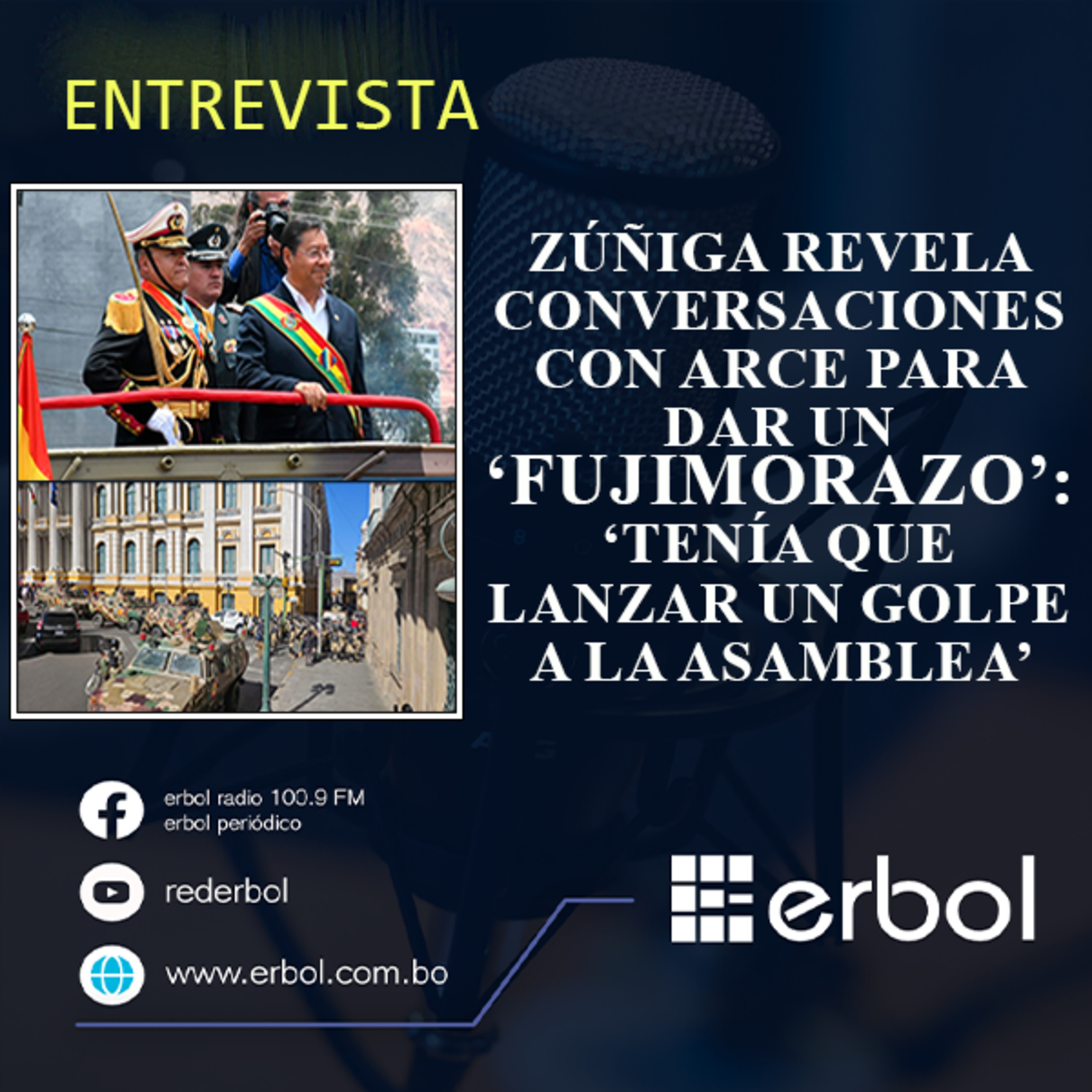 Zúñiga revela conversaciones con Arce para dar un ‘fujimorazo’: ‘tenía que lanzar un golpe a la Asamblea’ episode artwork