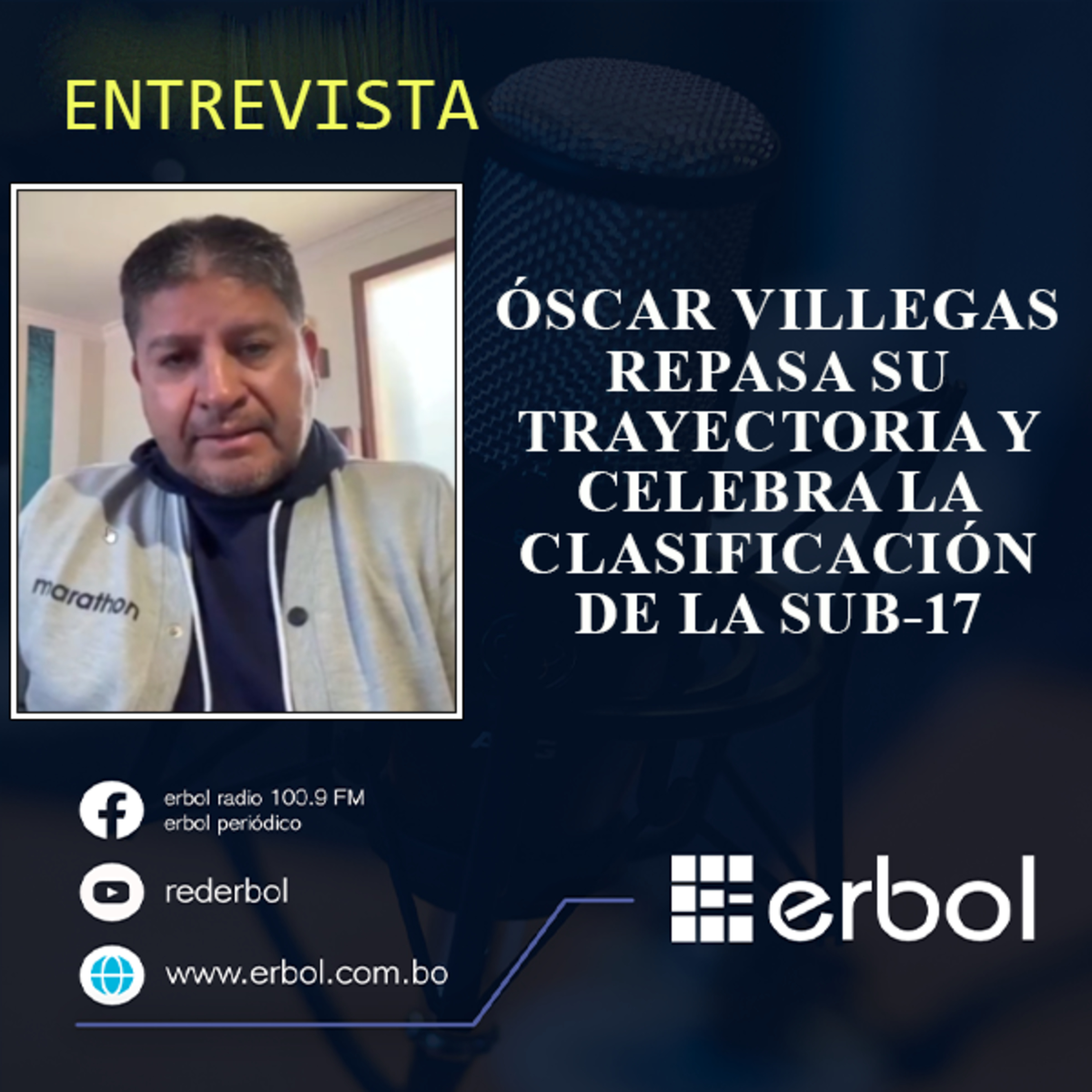 Óscar Villegas repasa su trayectoria y celebra la clasificación de la Sub-17 episode artwork