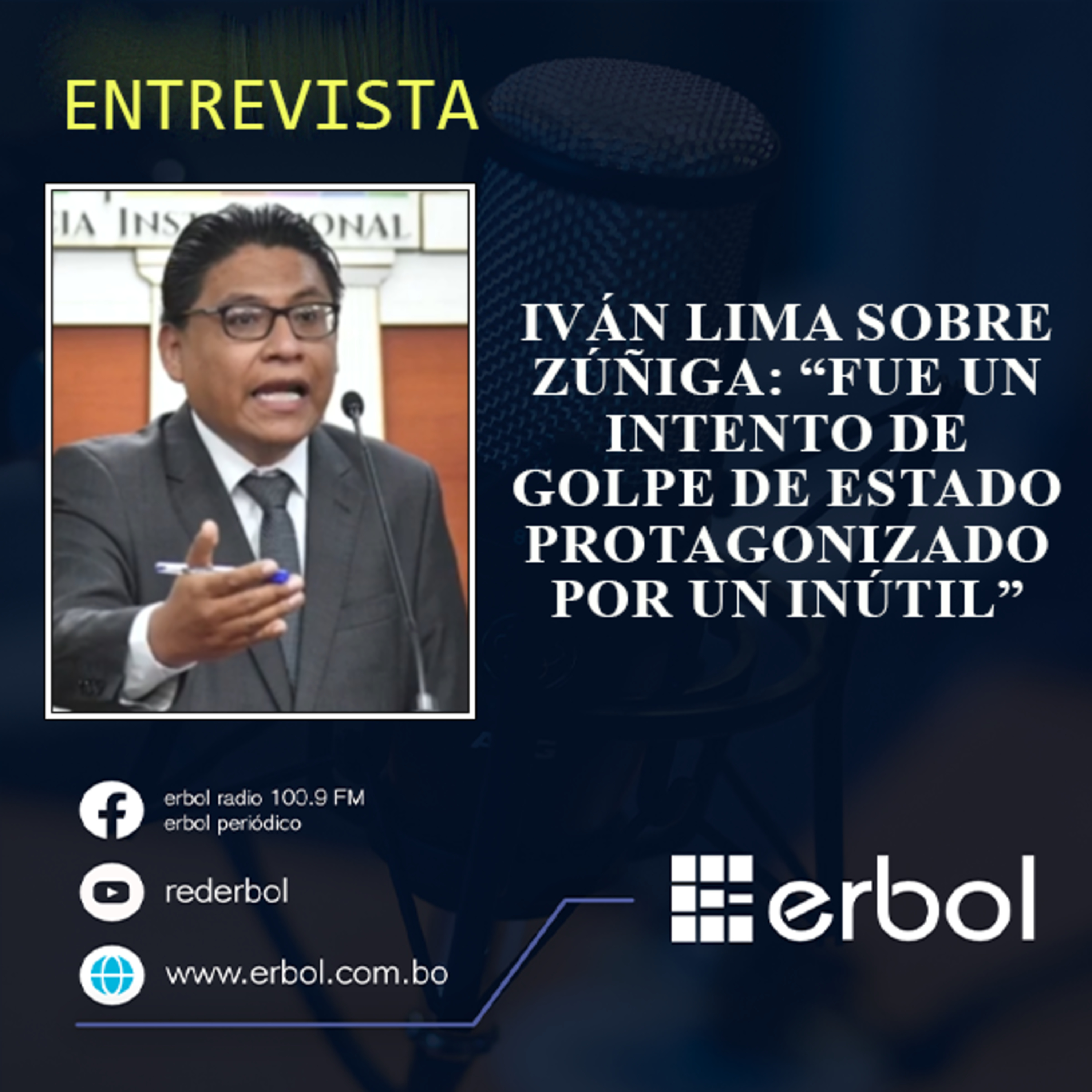 Iván Lima sobre Zúñiga: “Fue un intento de golpe de Estado protagonizado por un inútil” episode artwork