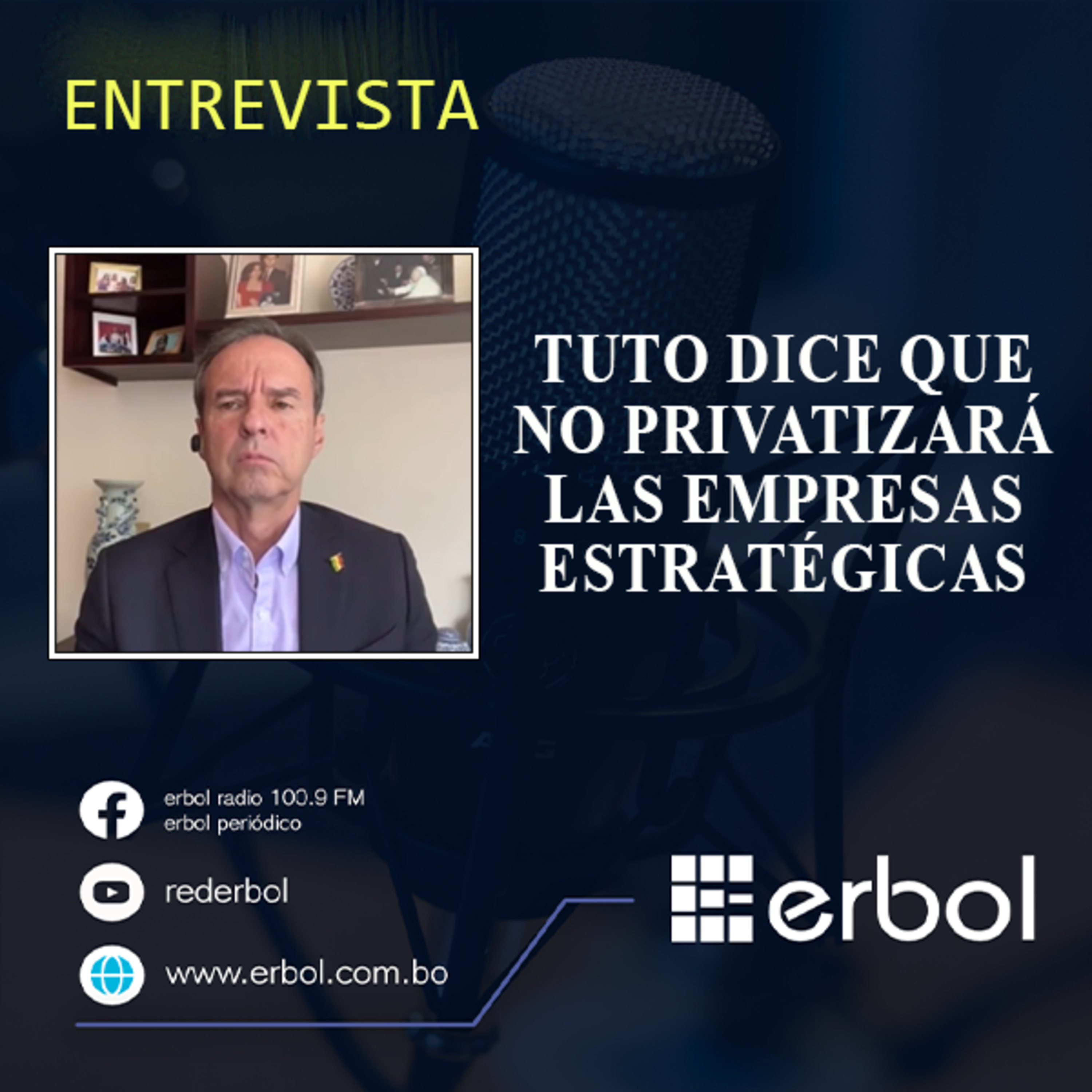 Tuto dice que no privatizará las empresas estratégicas episode artwork