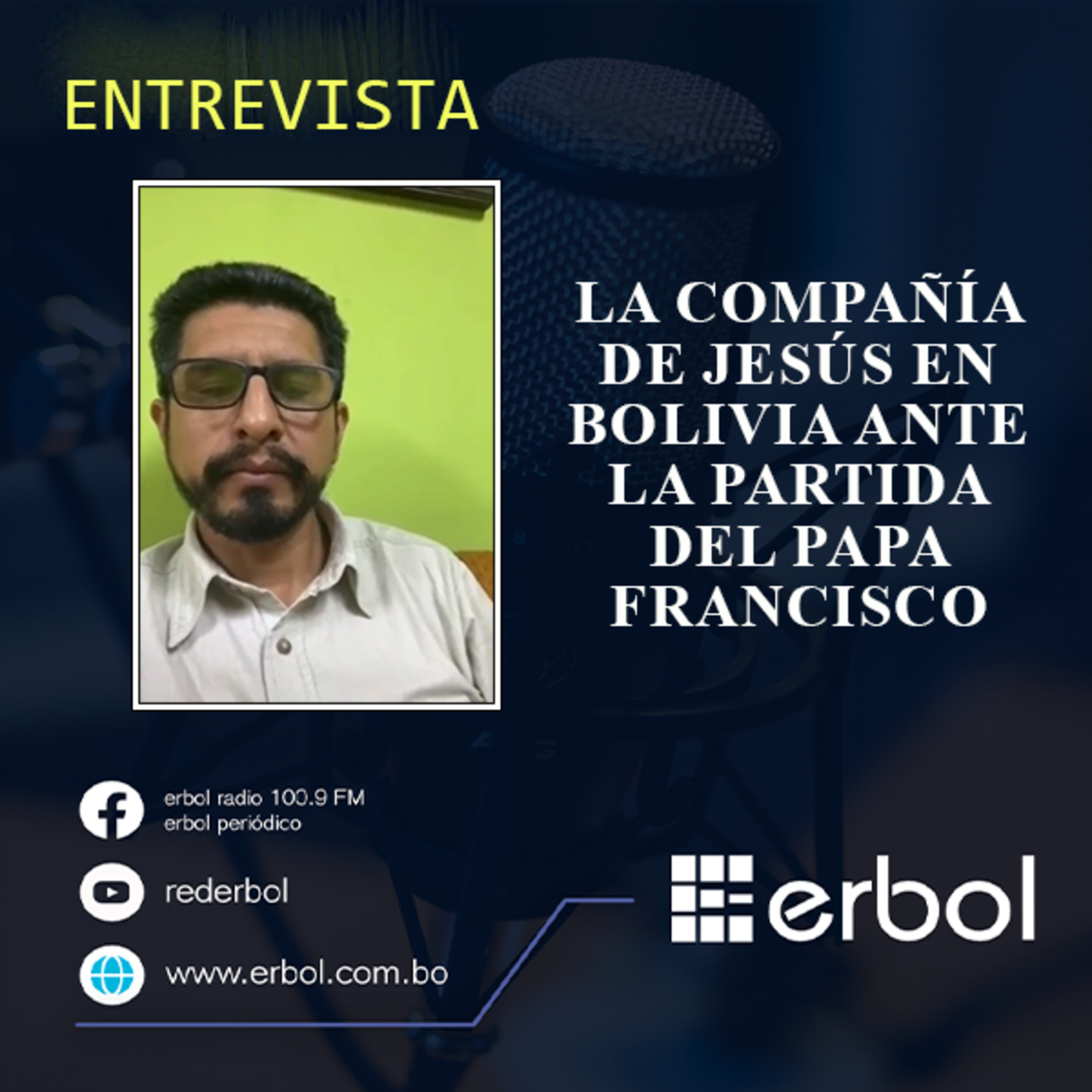 La Compañía de Jesús en Bolivia ante la partida del Papa Francisco episode artwork