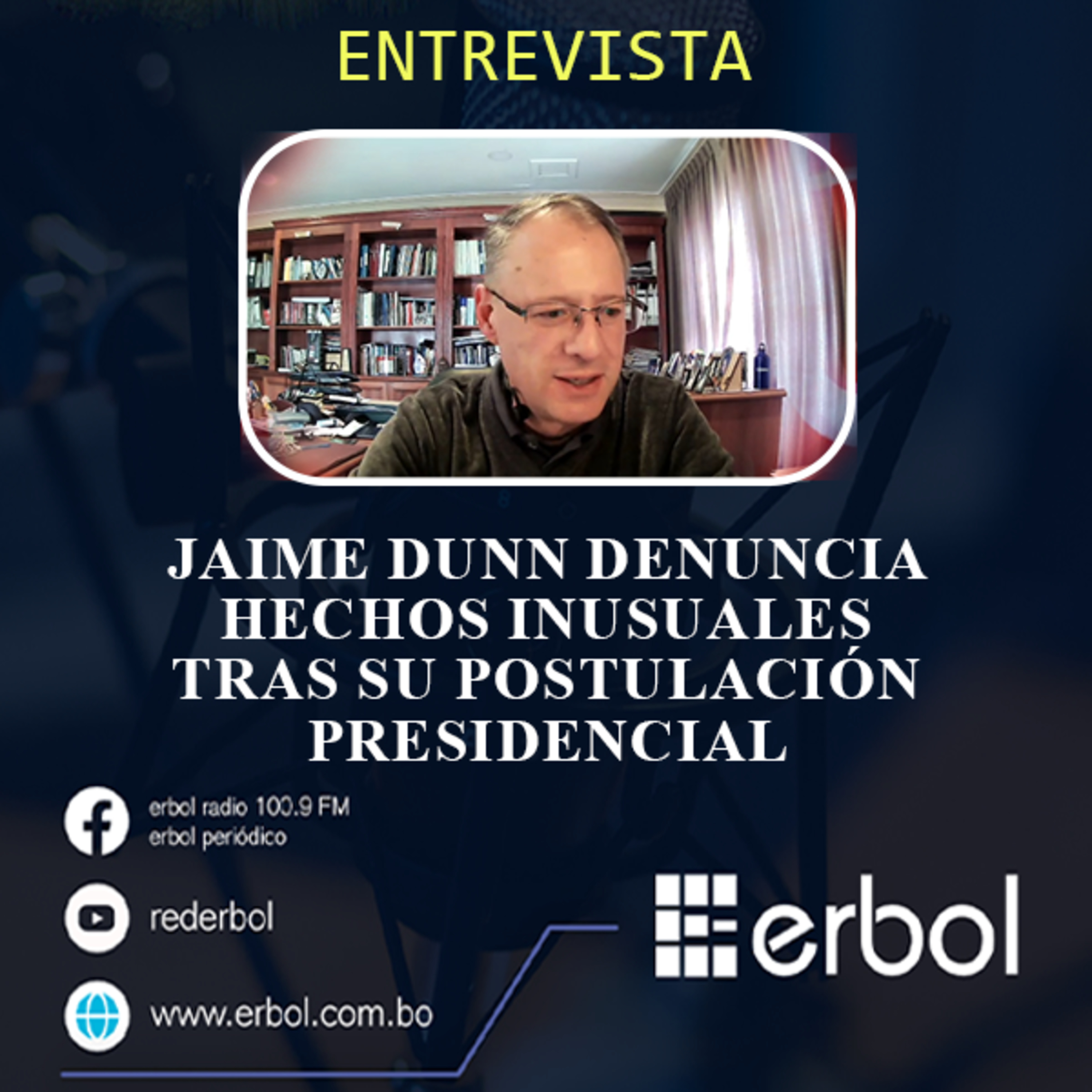 Jaime Dunn denuncia hechos inusuales tras su postulación presidencial episode artwork