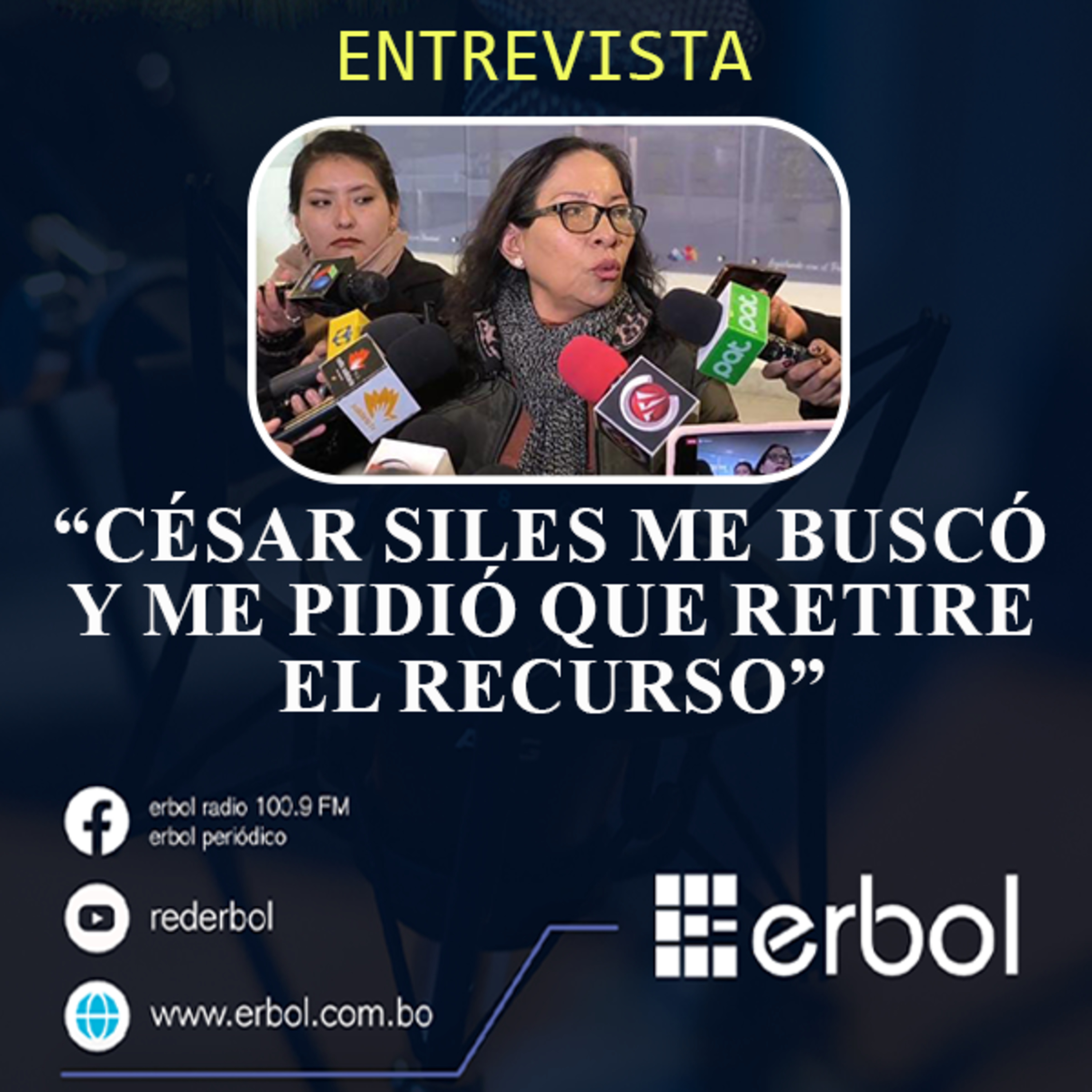 “César Siles me buscó y me pidió que retire el recurso” episode artwork