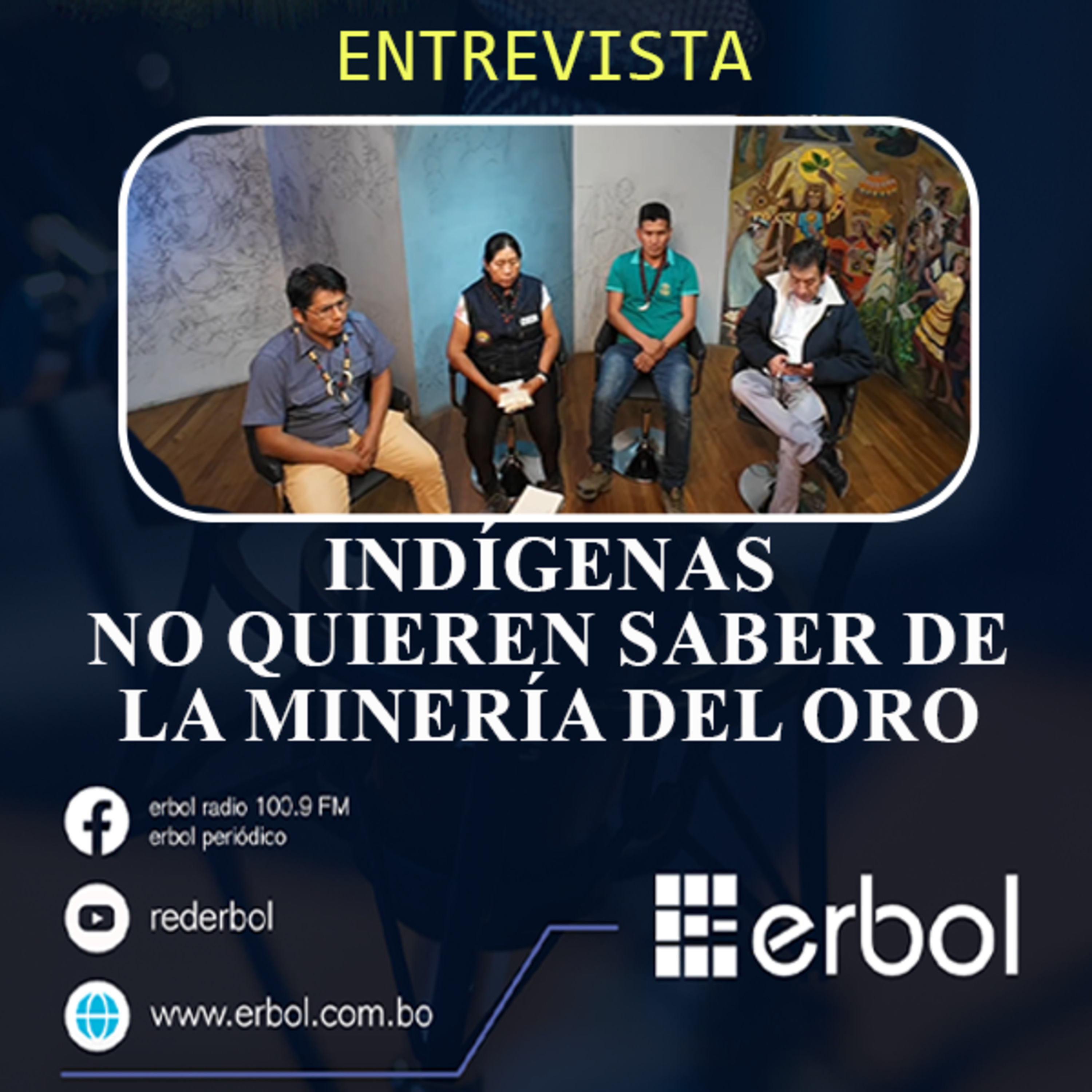 Indígenas no quieren saber de la minería del oro