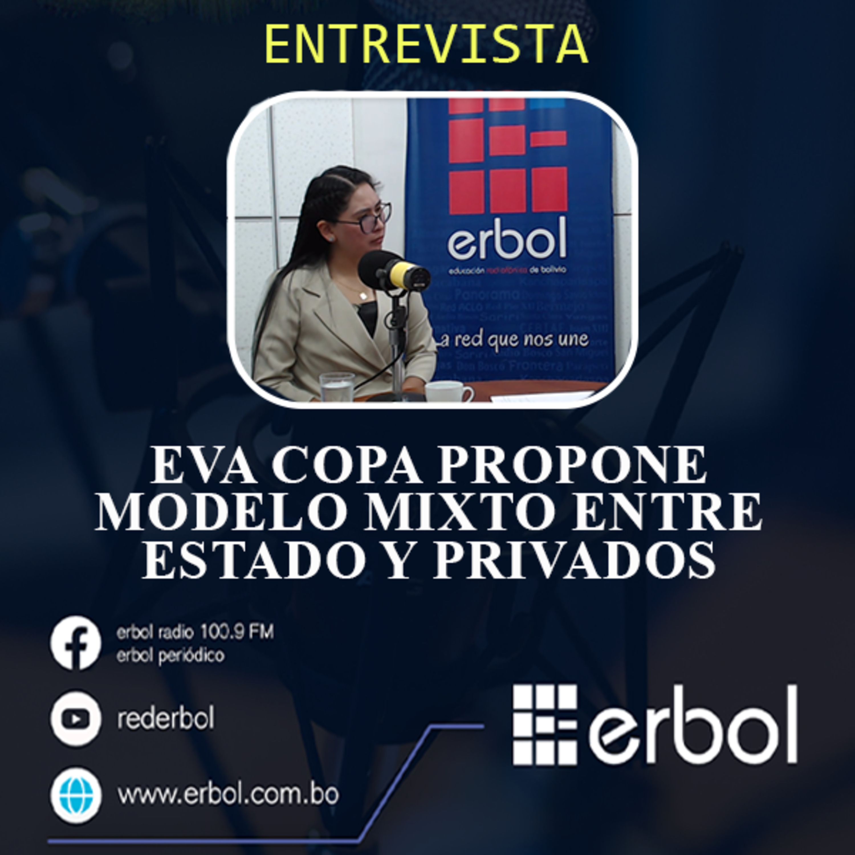 Eva Copa propone modelo mixto entre Estado y privados episode artwork