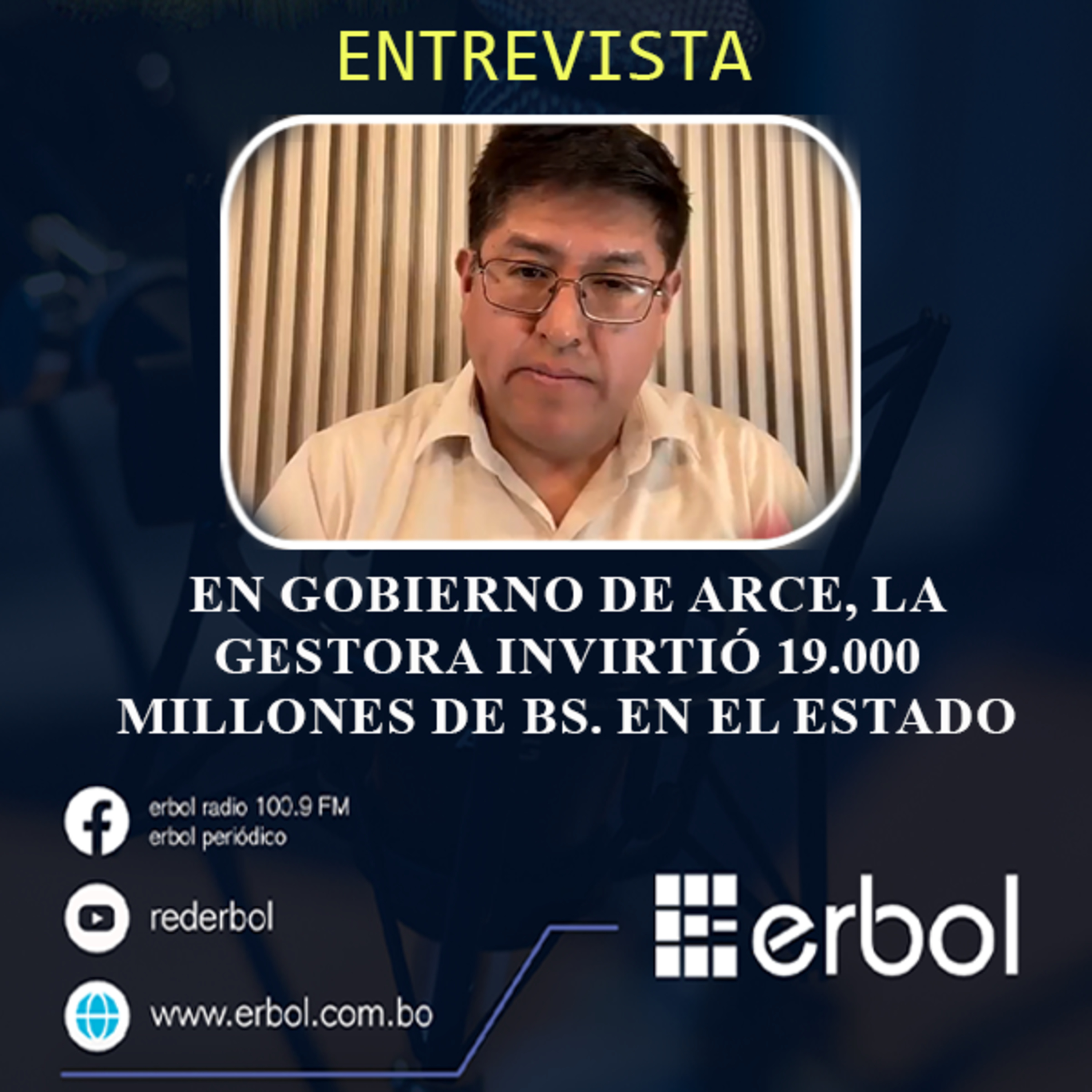 En gobierno de Arce, la Gestora invirtió 19.000 millones de Bs. en el Estado episode artwork