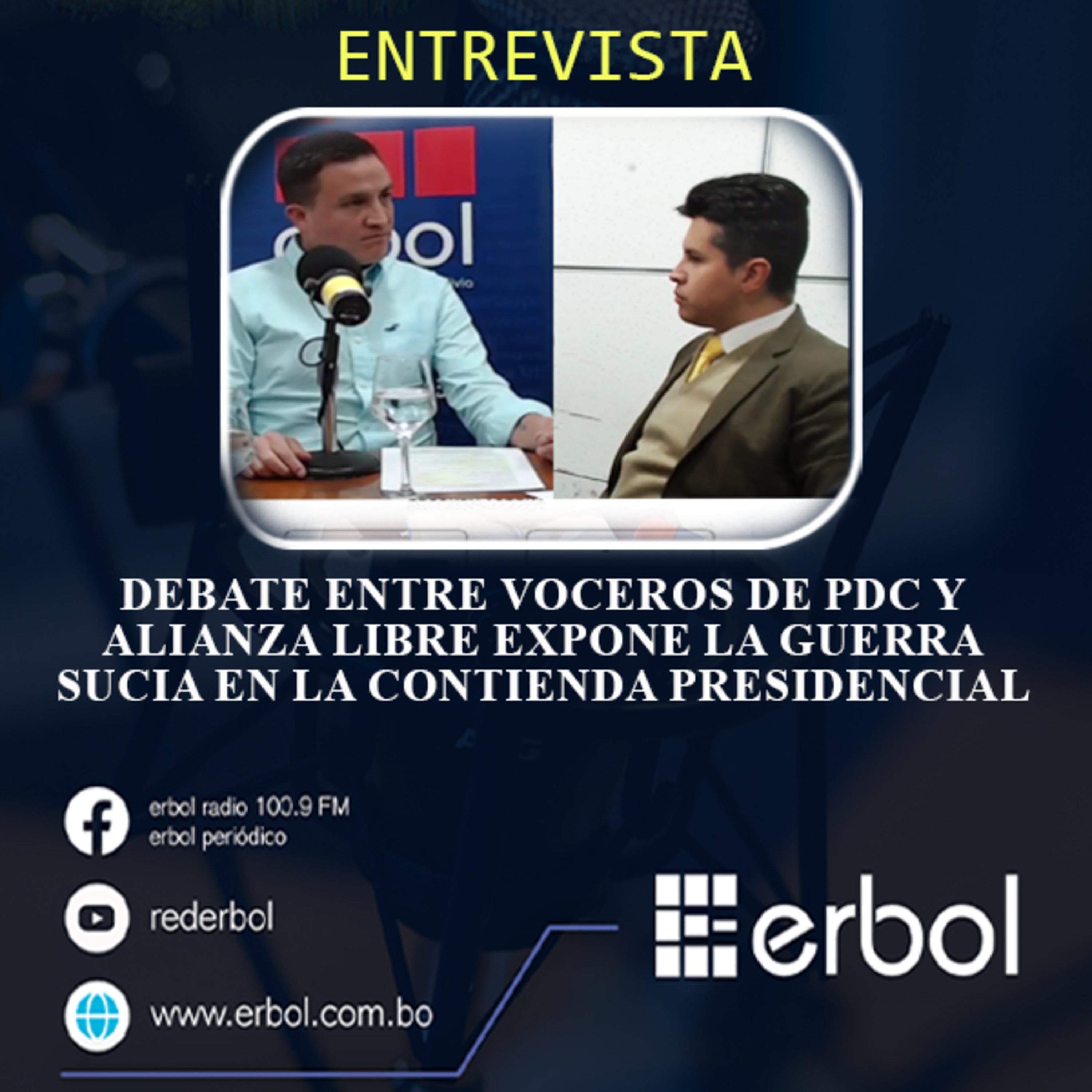 Debate entre voceros de PDC y Alianza Libre expone la guerra sucia en la contienda presidencial episode artwork