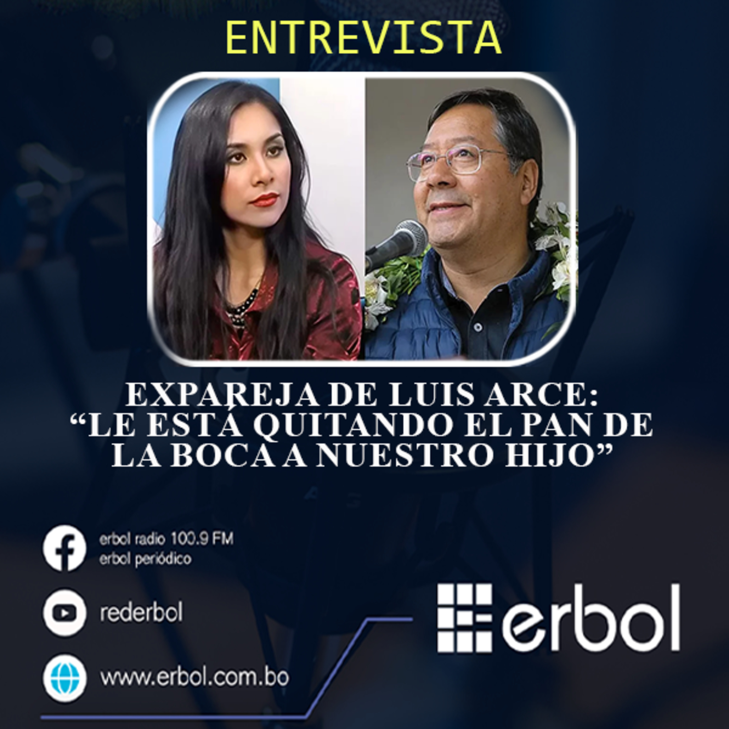 Expareja de Luis Arce: “Le está quitando el pan de la boca a nuestro hijo” episode artwork