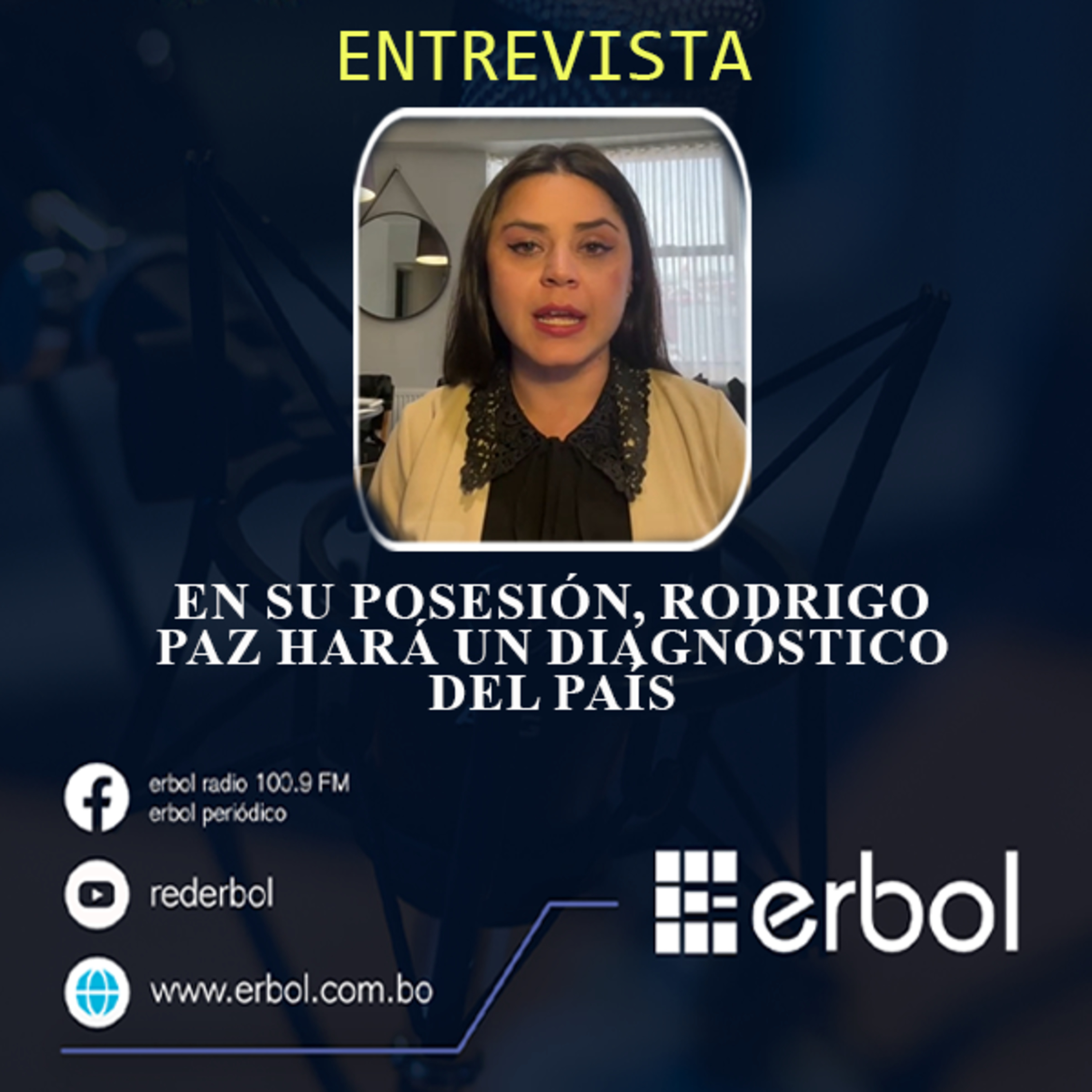 En su posesión, Rodrigo Paz hará un diagnóstico del país