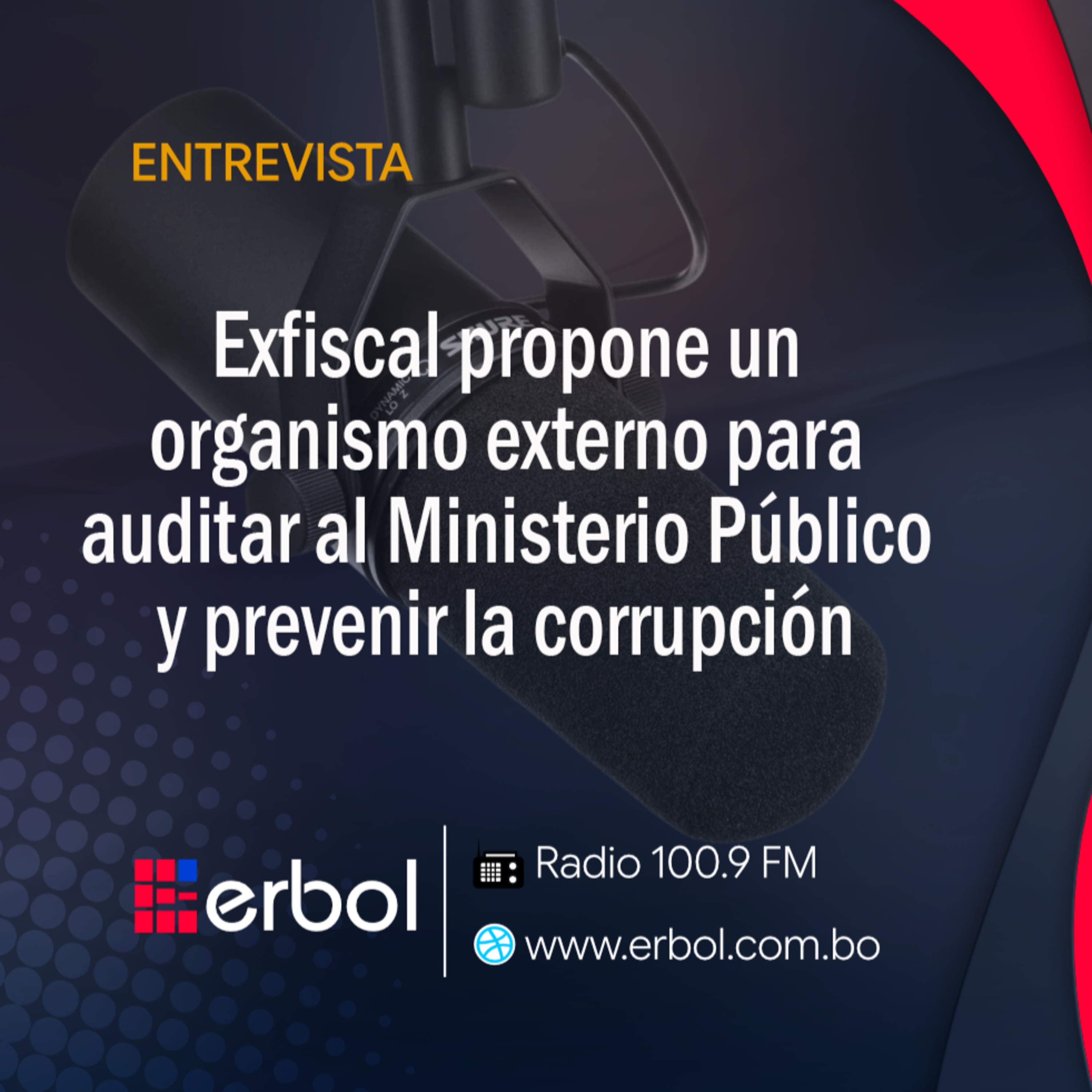Exfiscal propone un organismo externo para auditar al Ministerio Público y prevenir la corrupción episode artwork