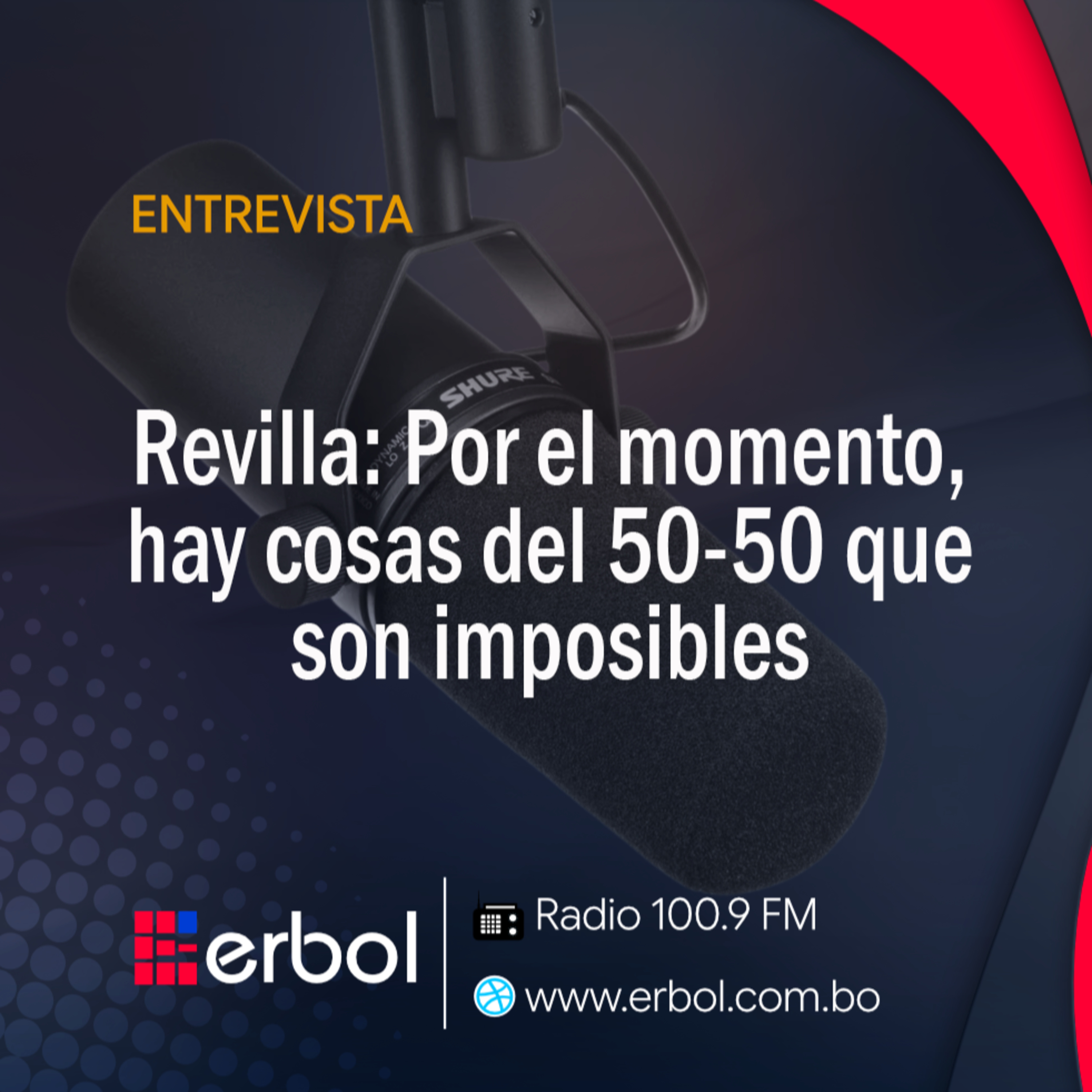 Revilla: Por el momento, hay cosas del 50-50 que son imposibles episode artwork
