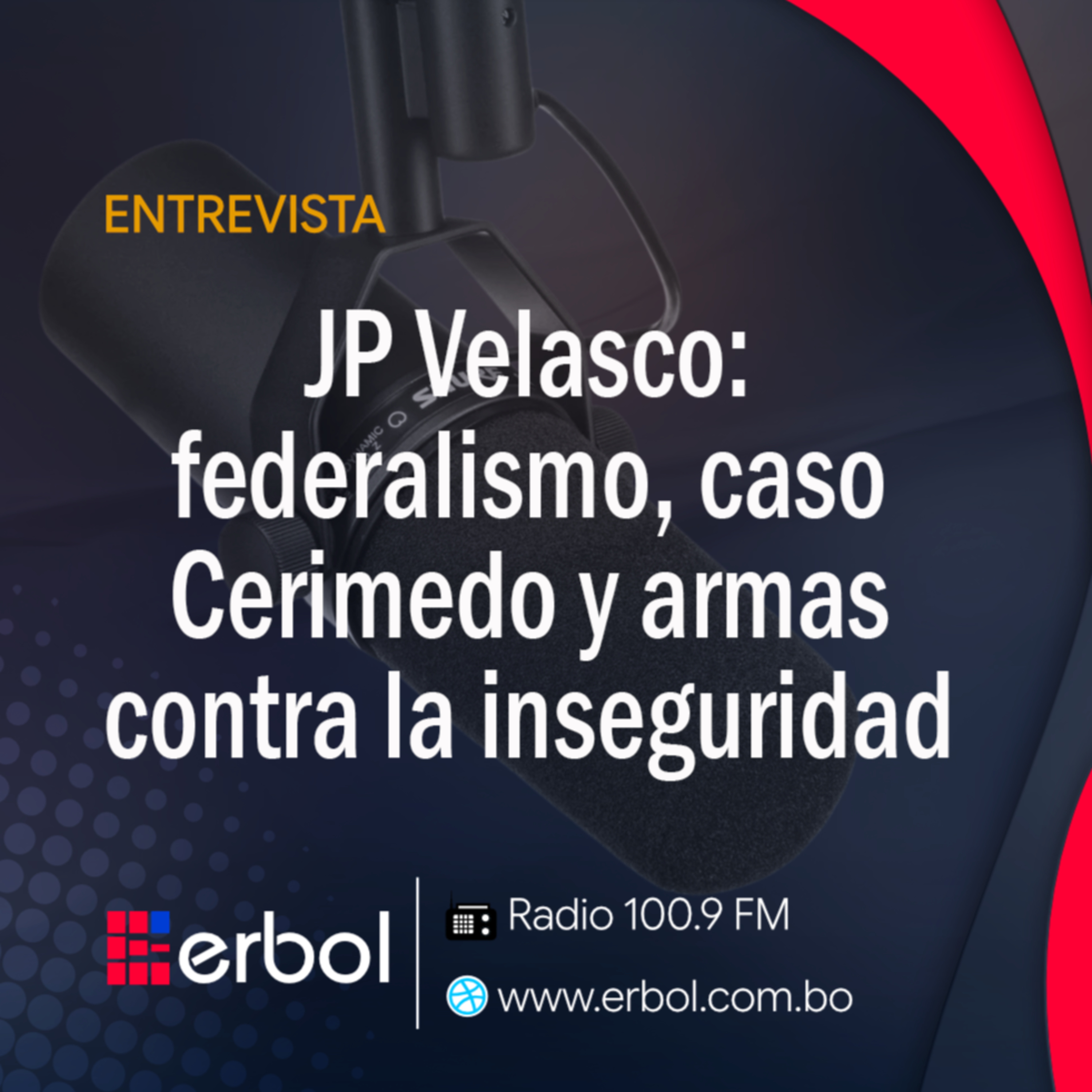 JP Velasco: federalismo, caso Cerimedo y armas contra la inseguridad episode artwork