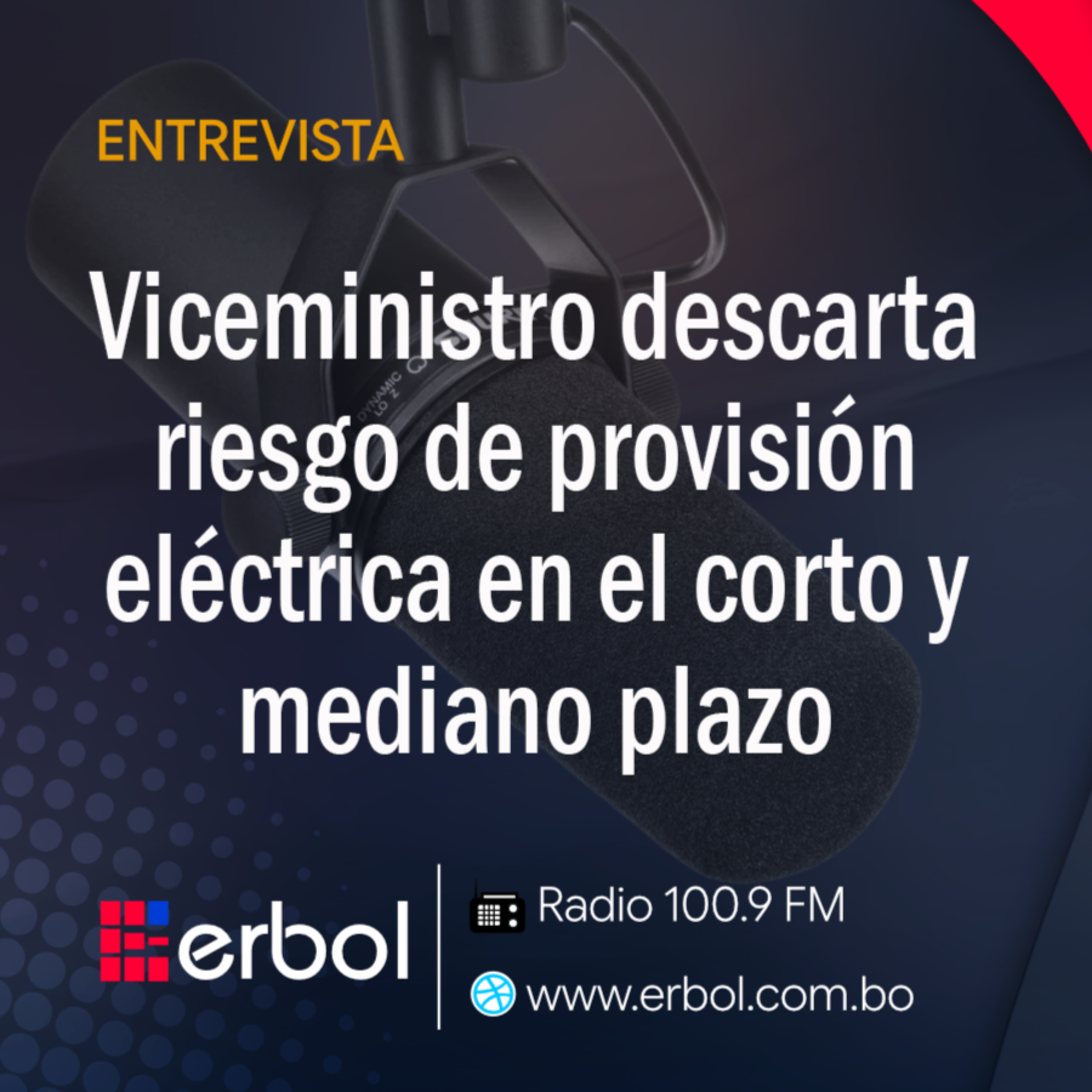 Viceministro descarta riesgo de provisión eléctrica en el corto y mediano plazo episode artwork