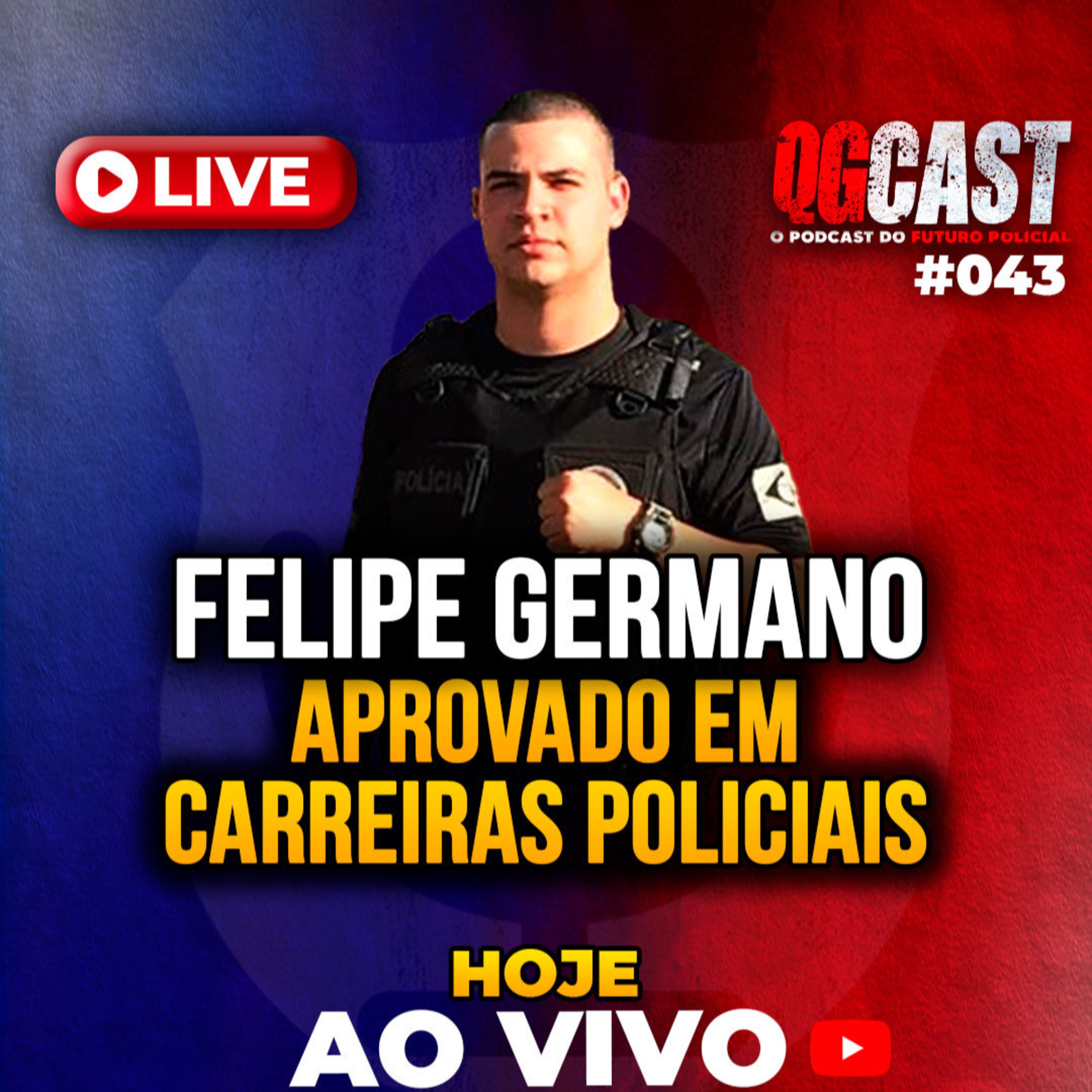 QG Cast com o GCM Felipe Germano - QG CAST #43 episode artwork